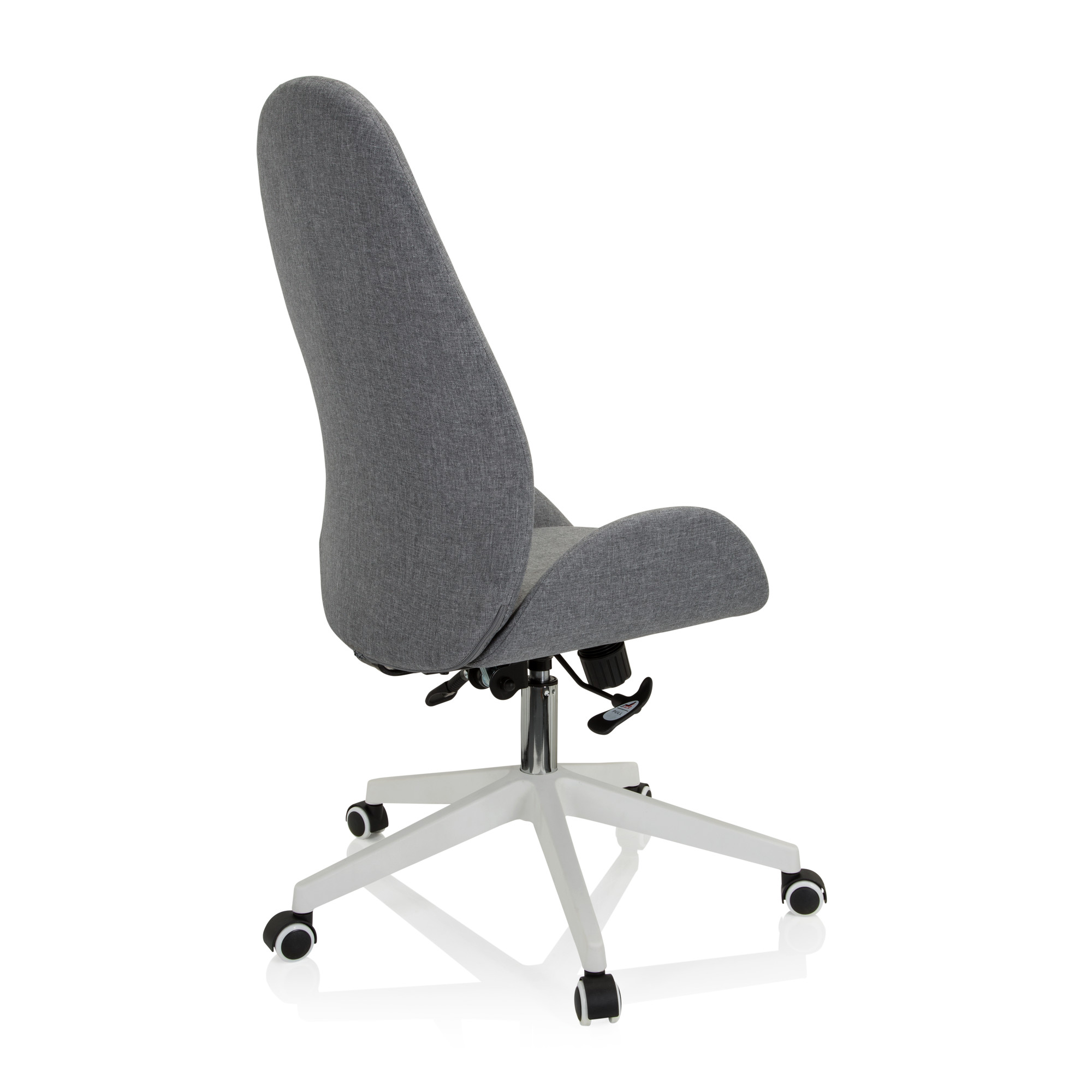 AVEA I Swivel office chair with casters Fabric Gray