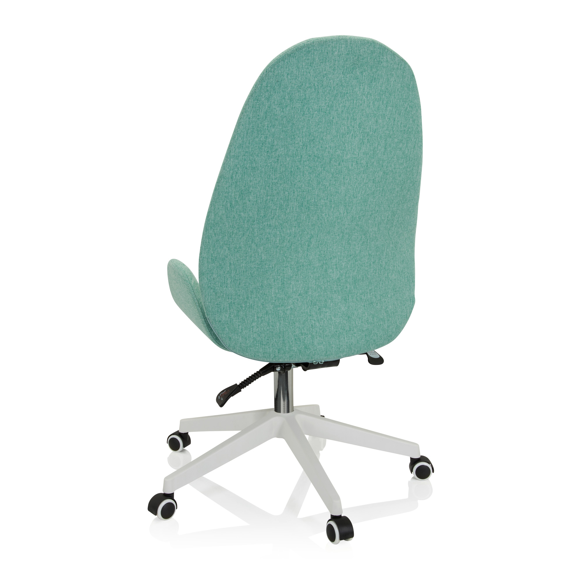 AVEA I Swivel office chair with casters Fabric Aqua