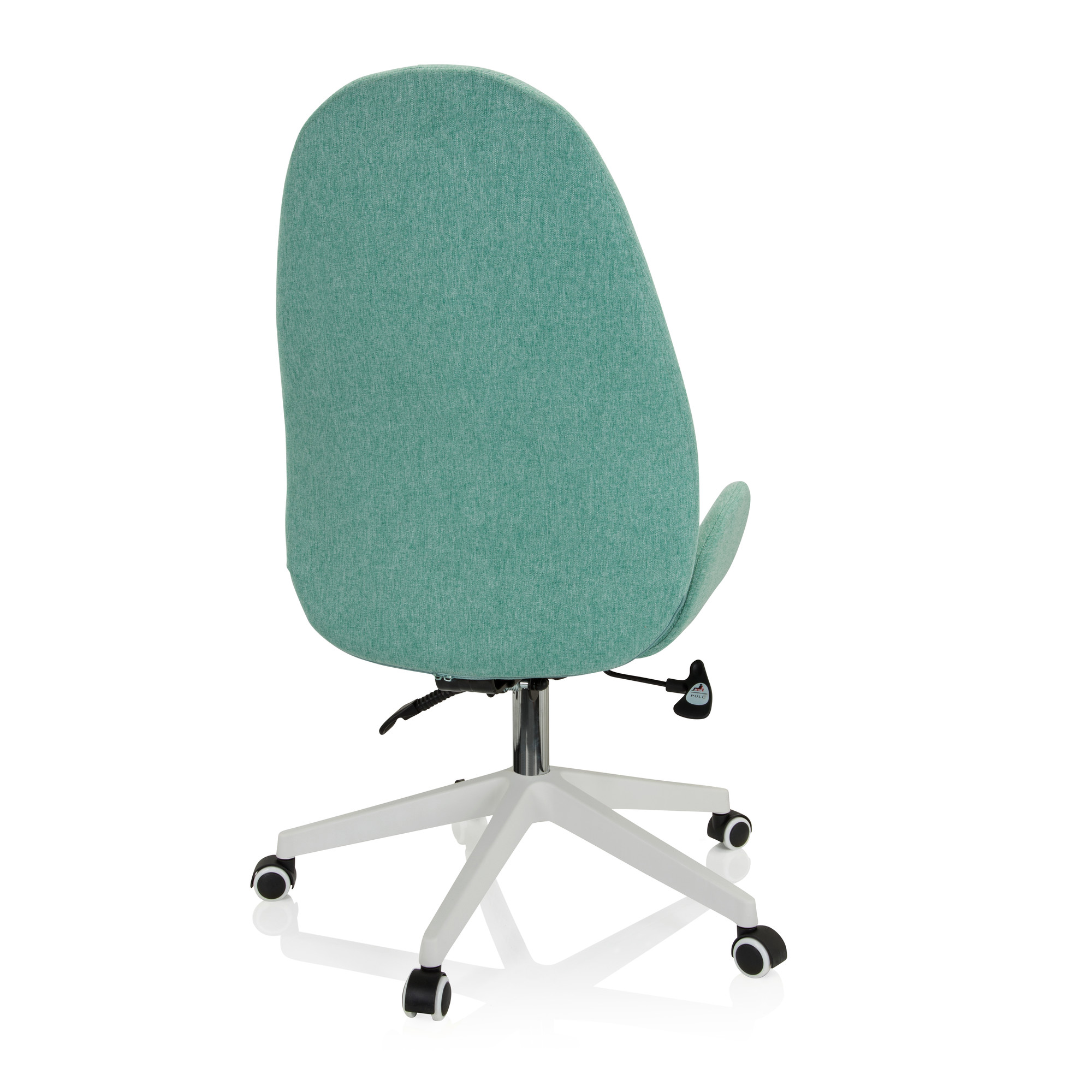 AVEA I Swivel office chair with casters Fabric Aqua