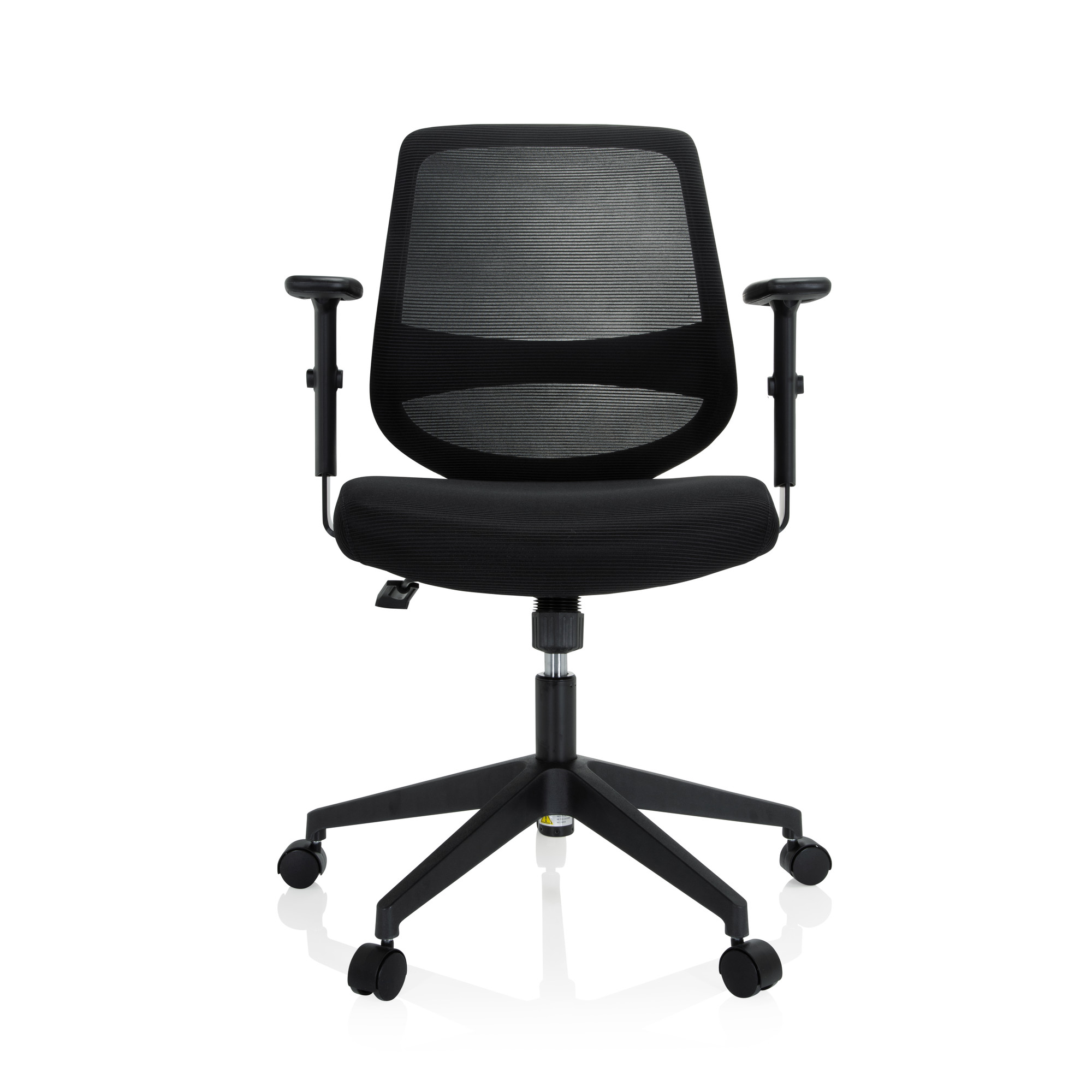 CHESTER Office chair Swivel with wheels Fabric Black