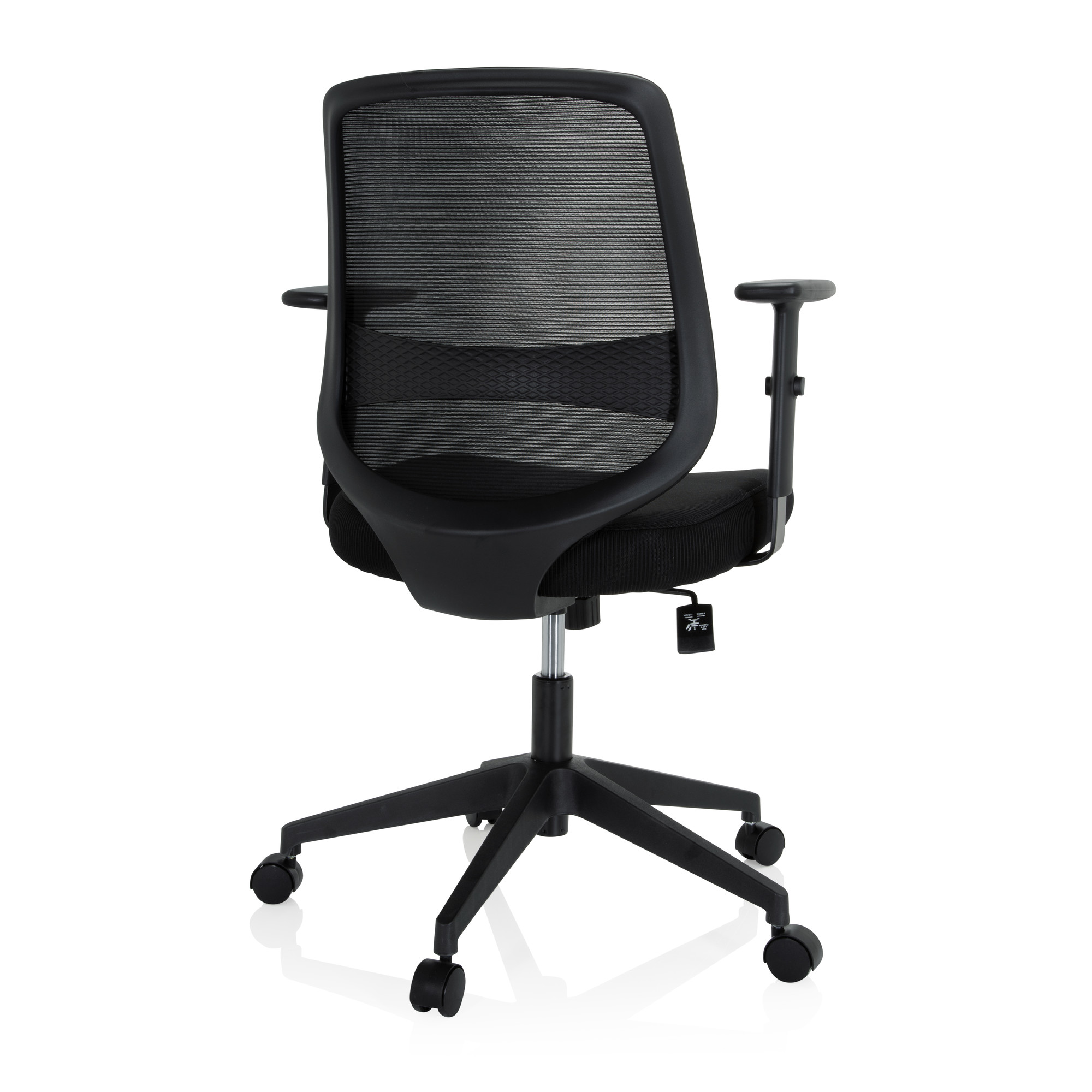 CHESTER Office chair Swivel with wheels Fabric Black