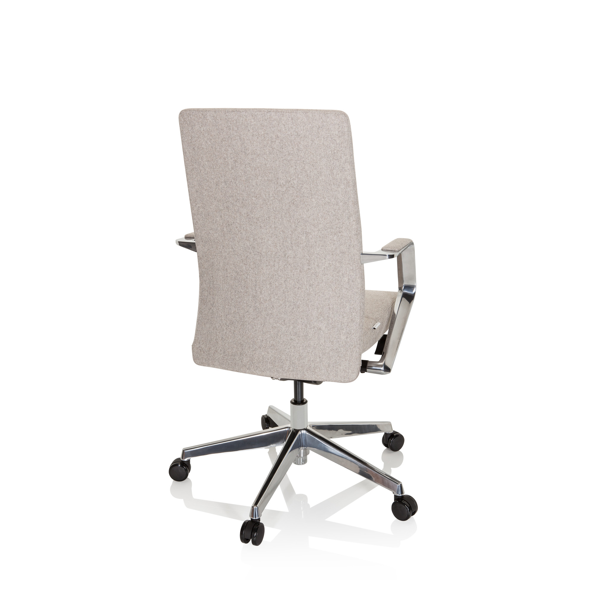 BESSONA Office chair Swiveling Fabric Beige