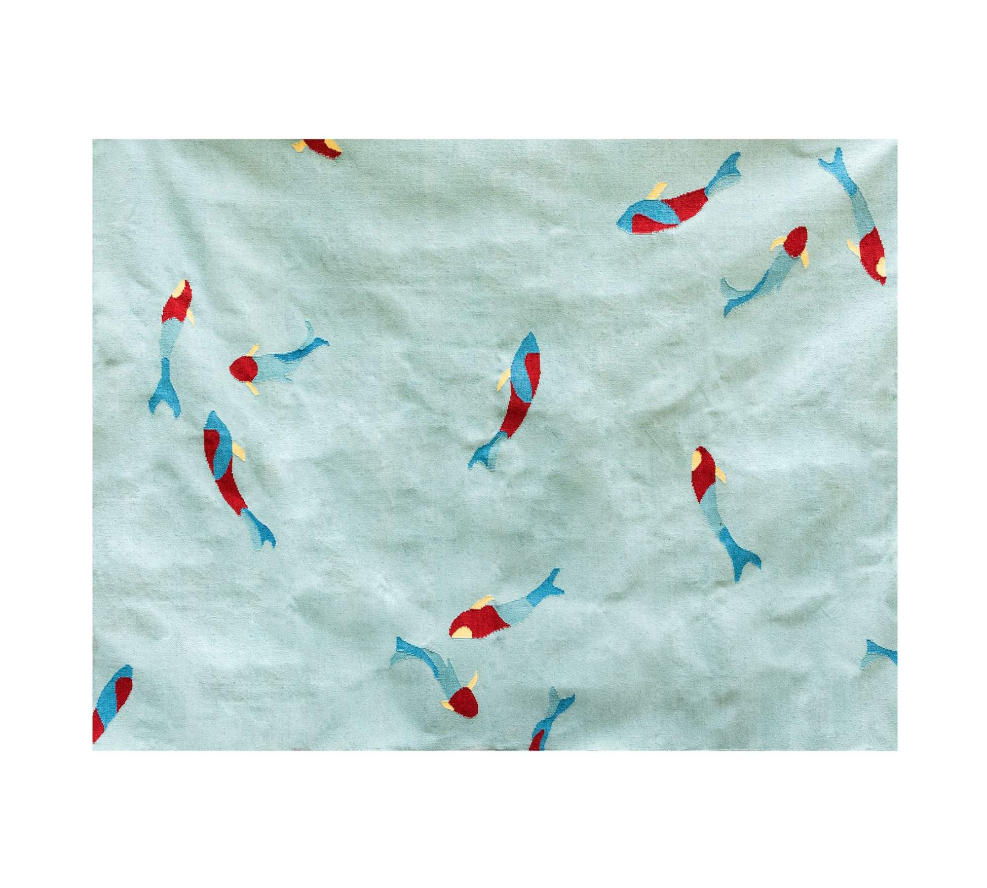 Kilim Carpet Fish 170 x 240