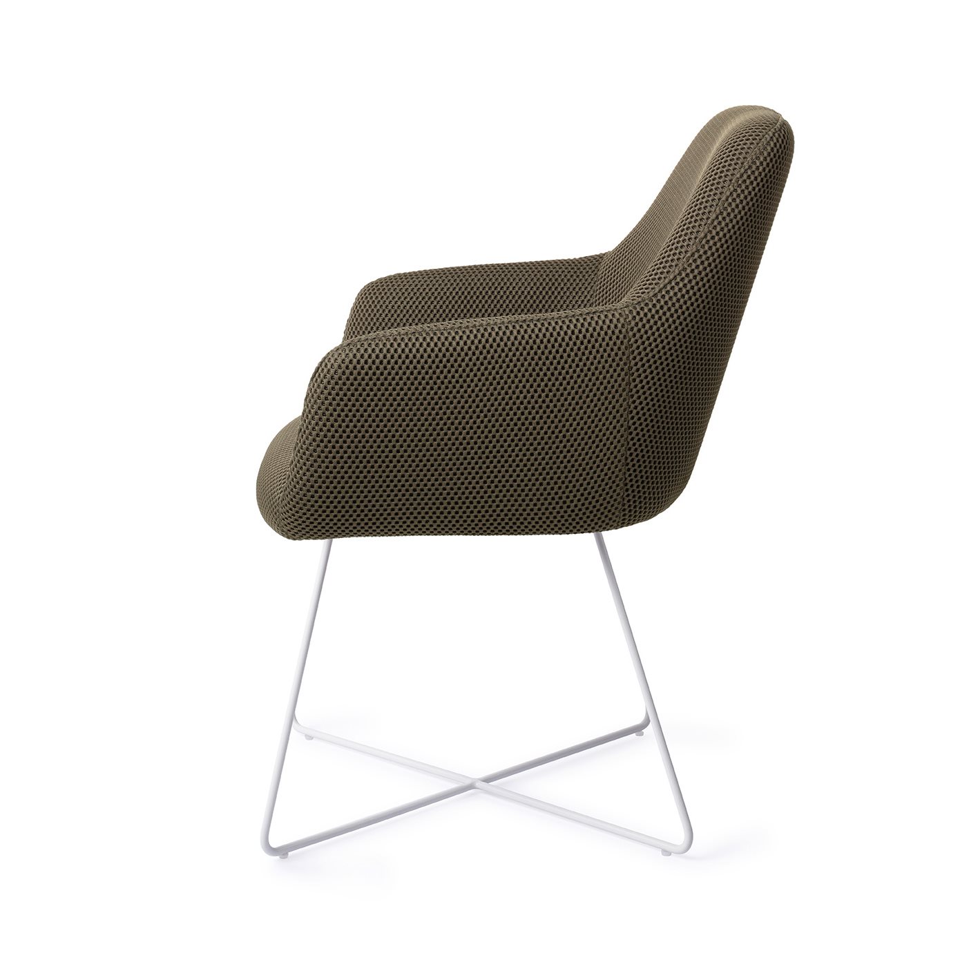 Hiroo Dining Chair Cross Jungle Jewel