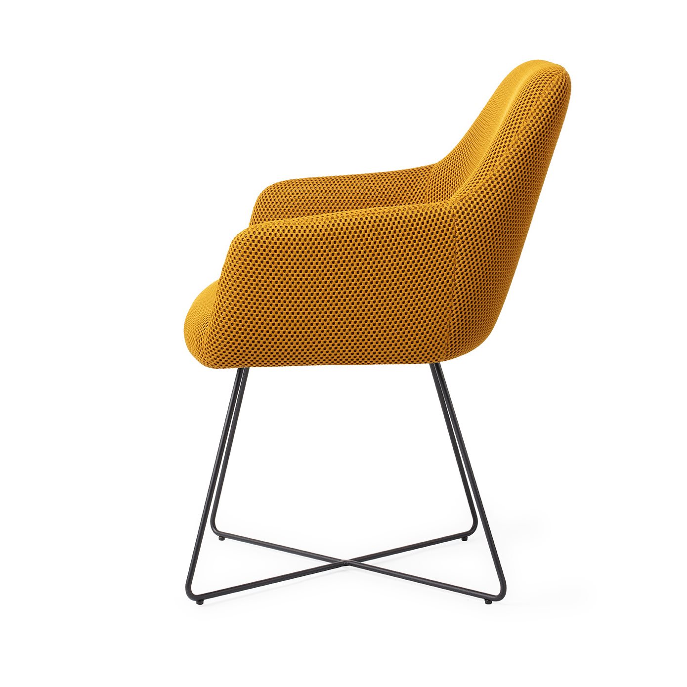 Hiroo Dining Chair Cross Groovy Garam