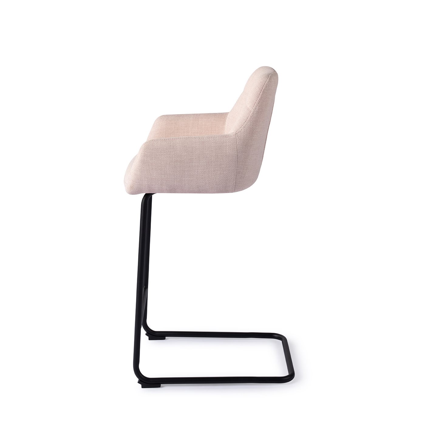 Noto Bar stool Counter L Petal Pink