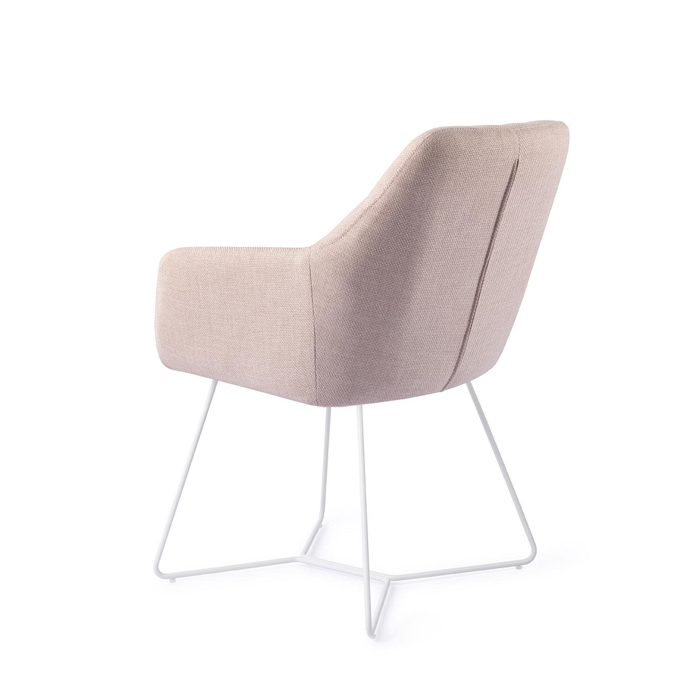 Noto Dining chair Beehive Petal Pink