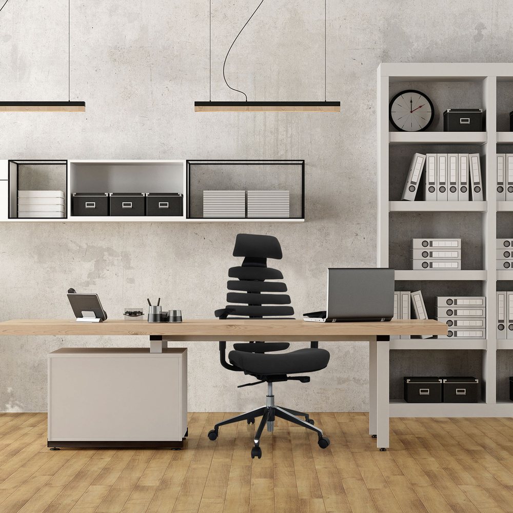 ERGO LINE II PRO office chair swivel fabric black