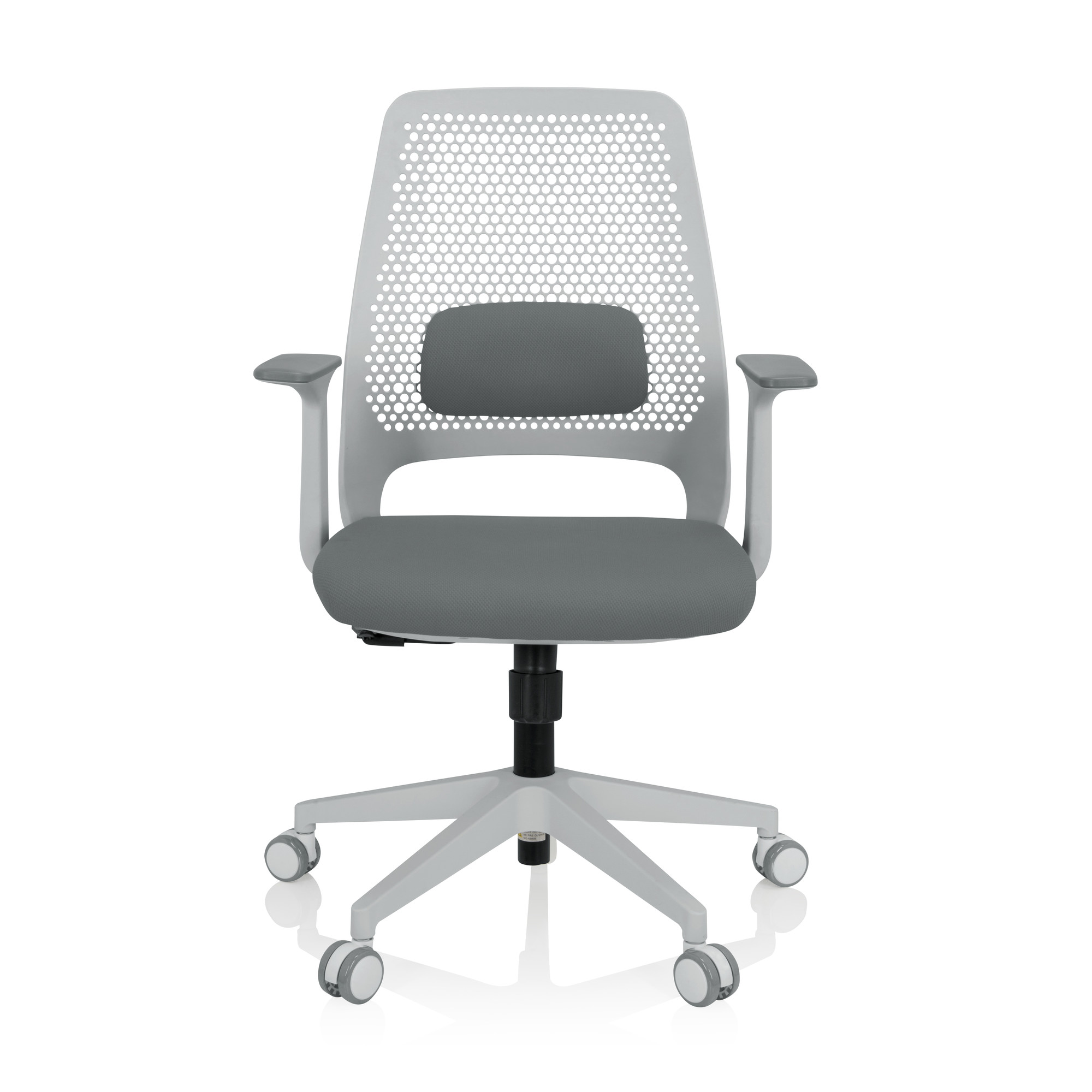 PARFERIO W Office chair Swivel Fabric Gray