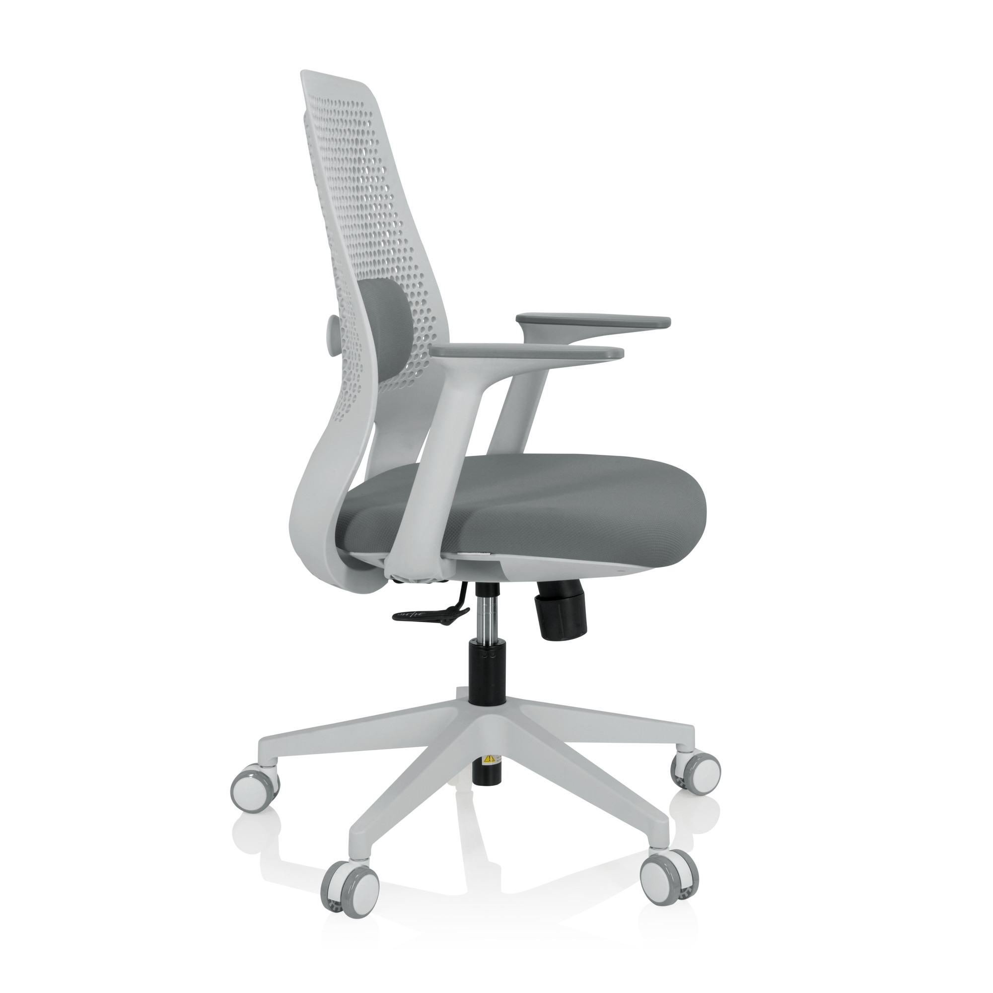 PARFERIO W Office chair Swivel Fabric Gray
