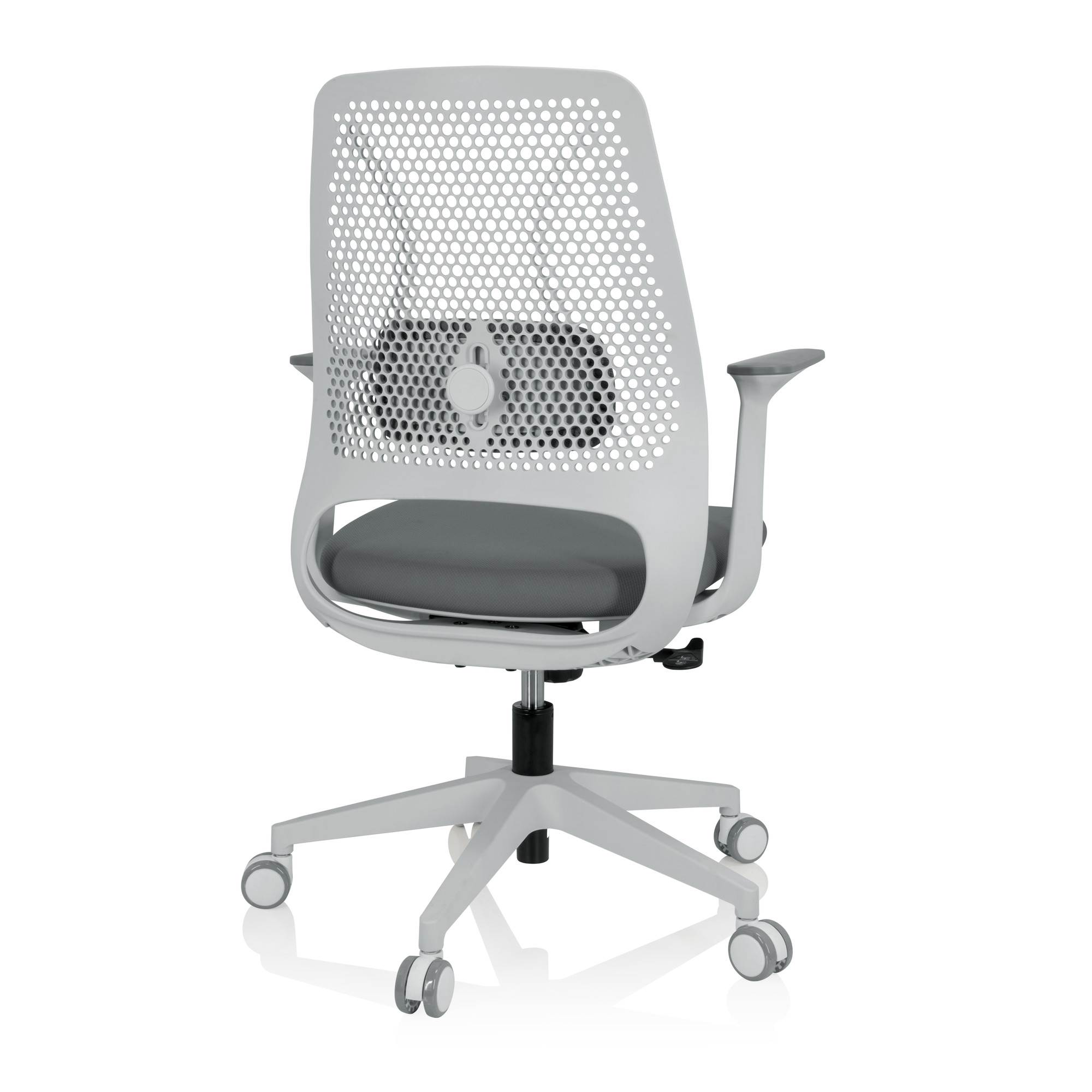PARFERIO W Office chair Swivel Fabric Gray