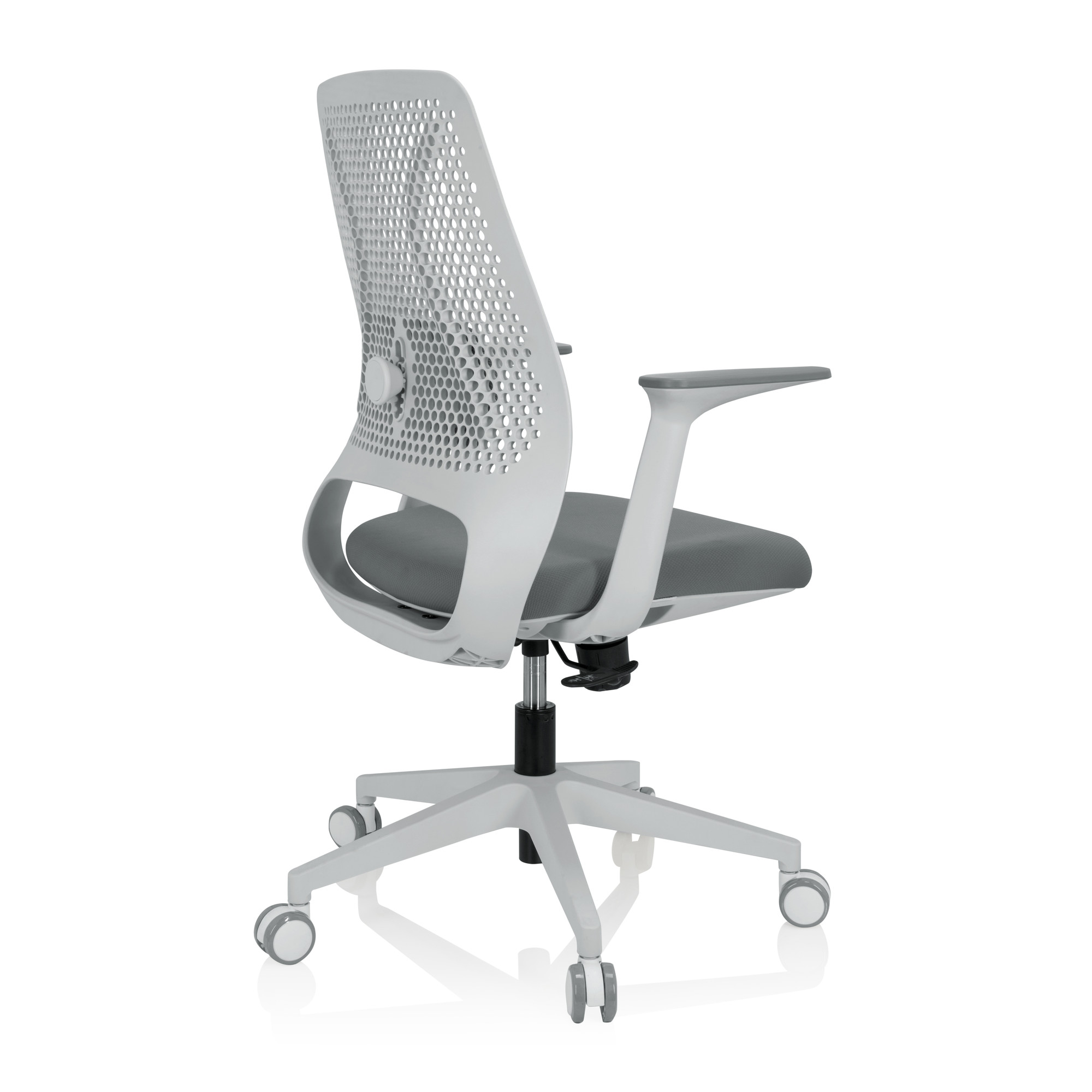 PARFERIO W Office chair Swivel Fabric Gray