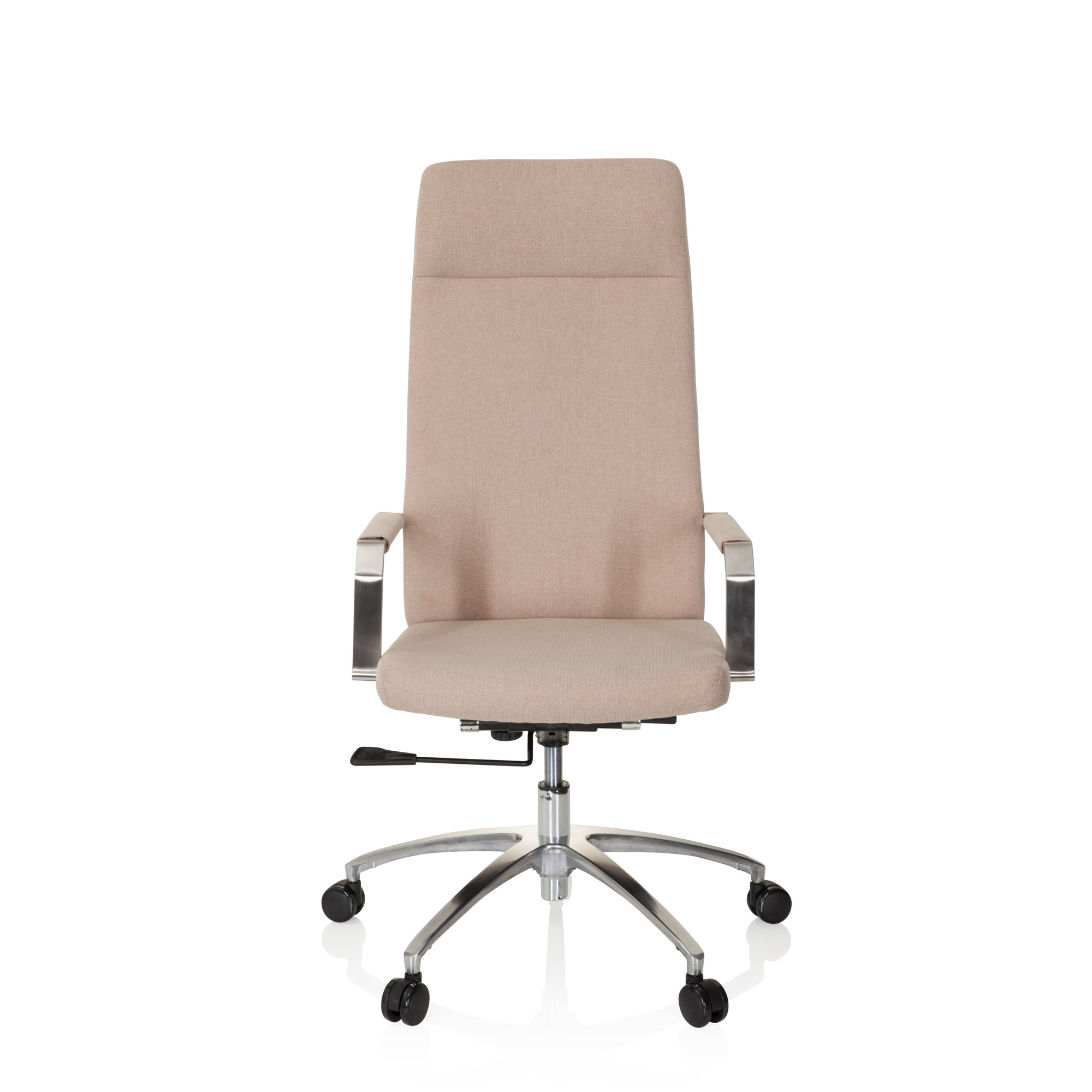 SARANTO PLUS I Office chair Swivel with castors Fabric Beige