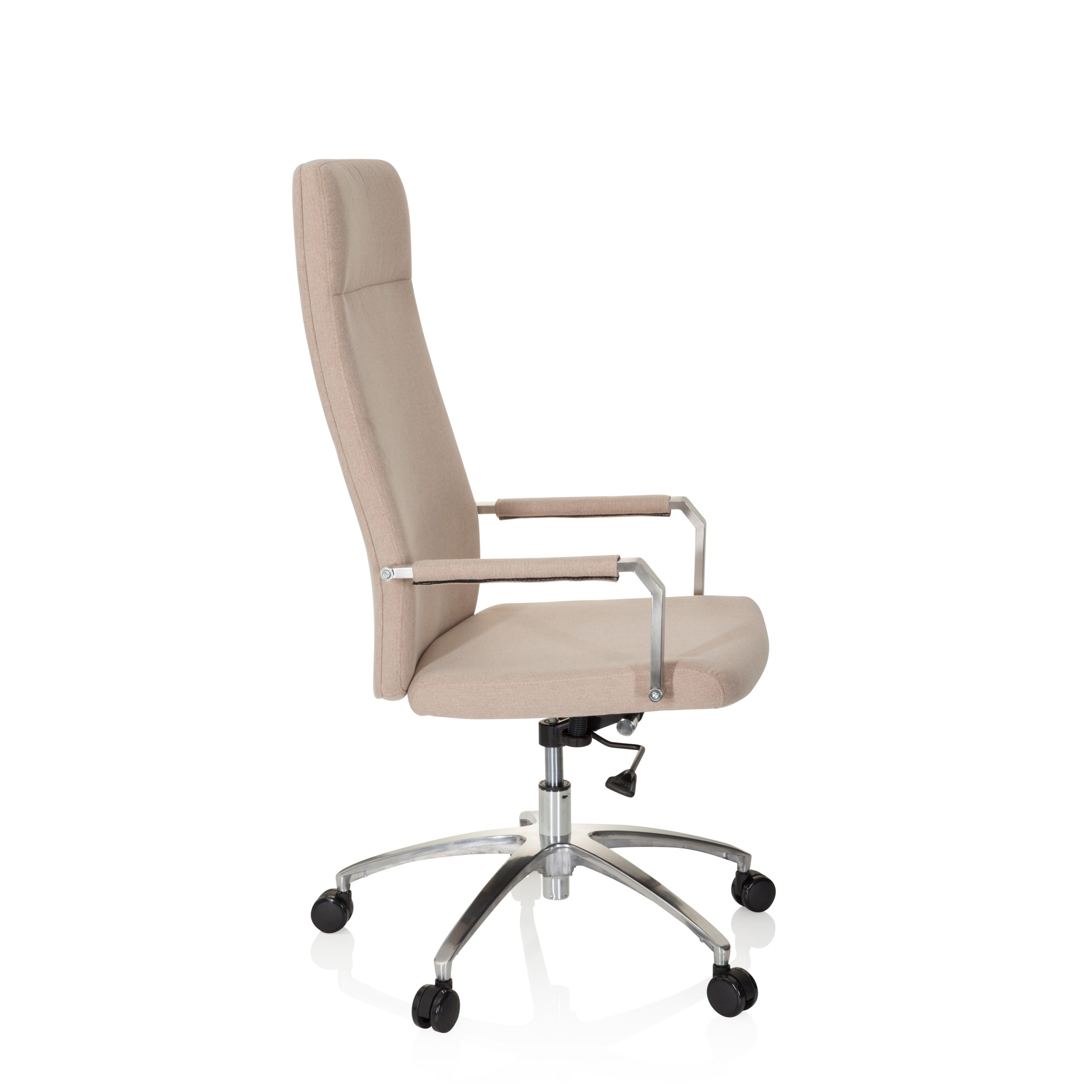 SARANTO PLUS I Office chair Swivel with castors Fabric Beige
