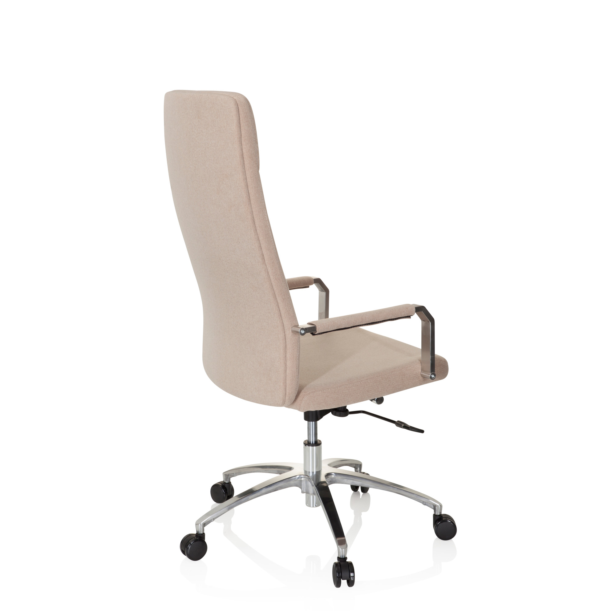 SARANTO PLUS I Office chair Swivel with castors Fabric Beige