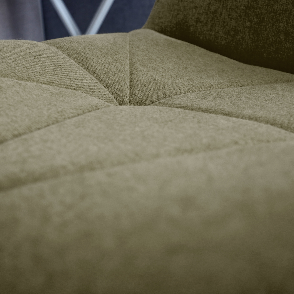 SARANTO II Office chair Swivel with casters Fabric Khaki