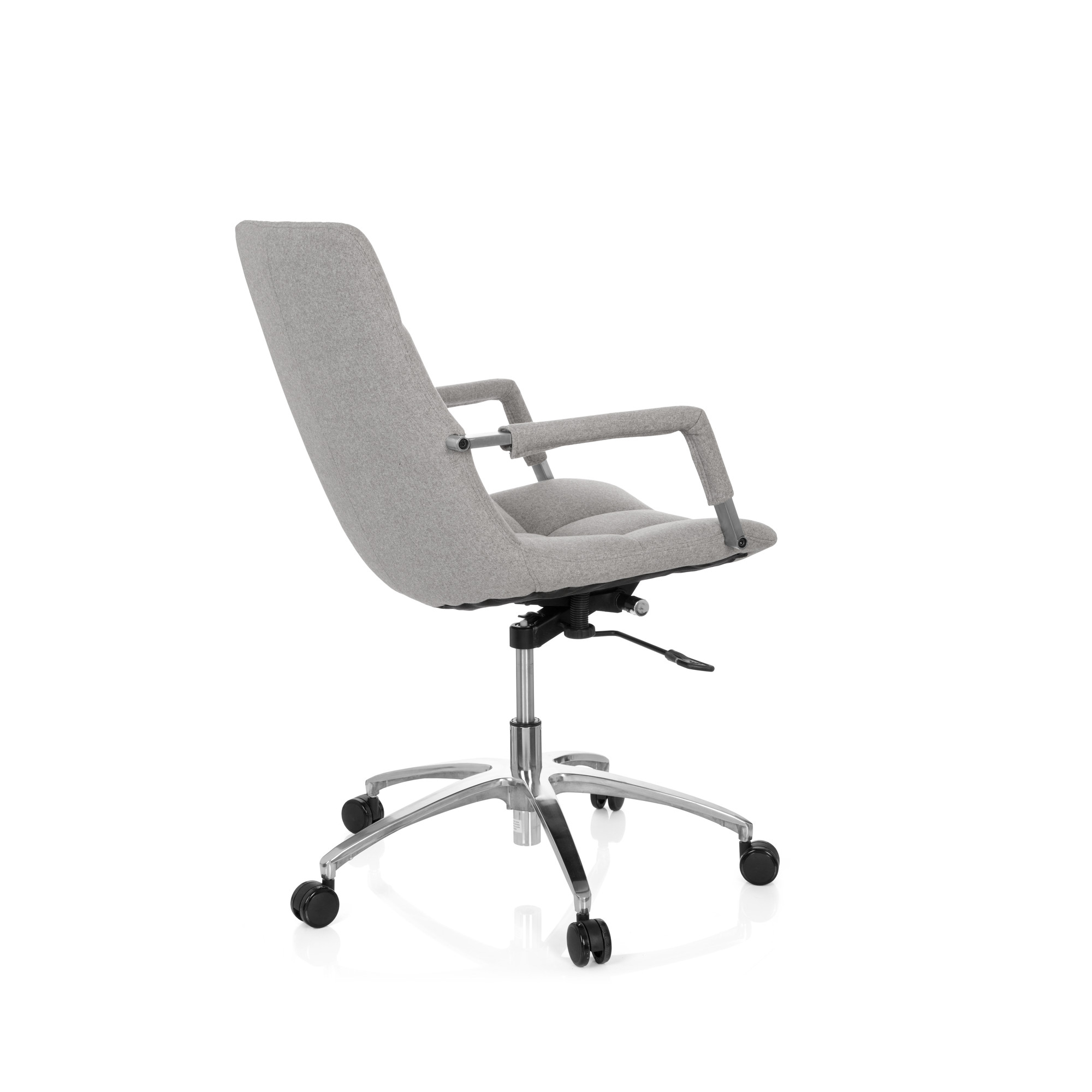 SARANTO Office Chair Fabric Light Grey