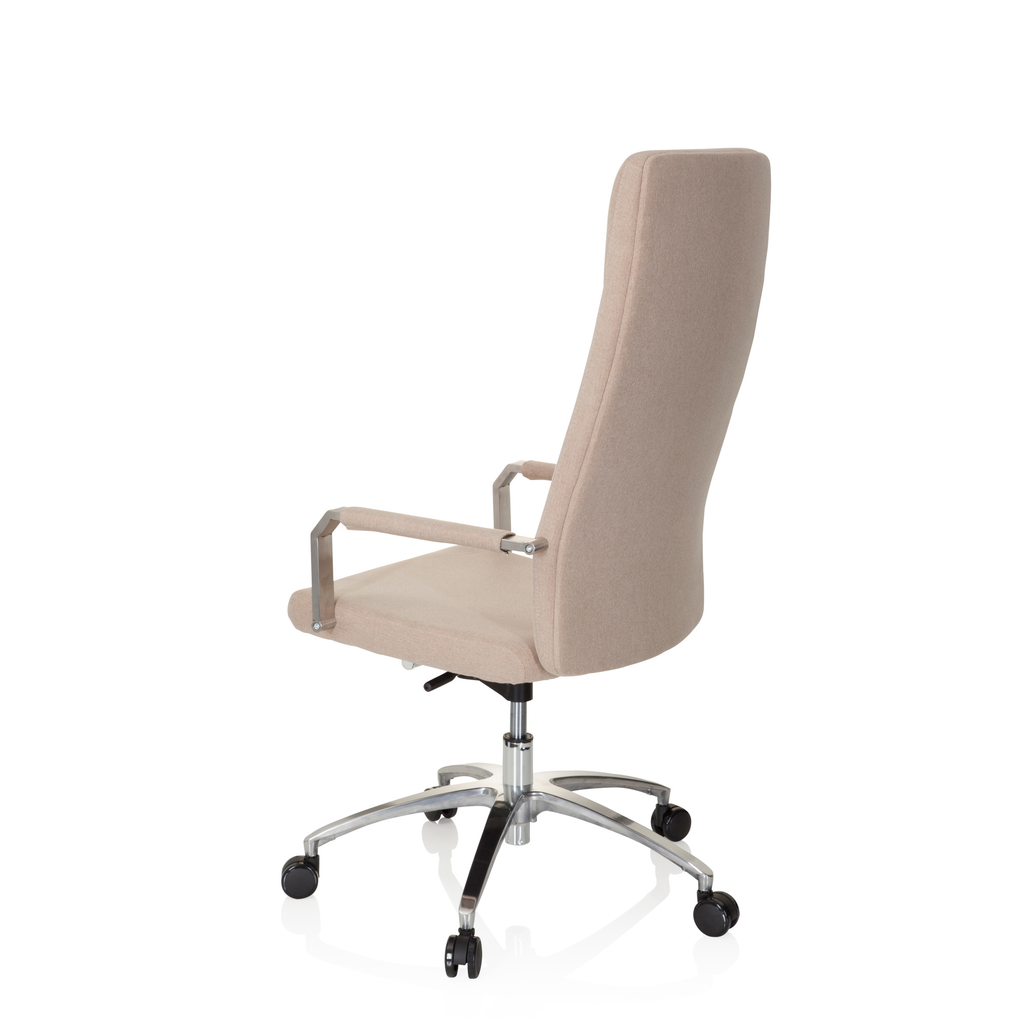 SARANTO PLUS I Office chair Swivel with castors Fabric Beige
