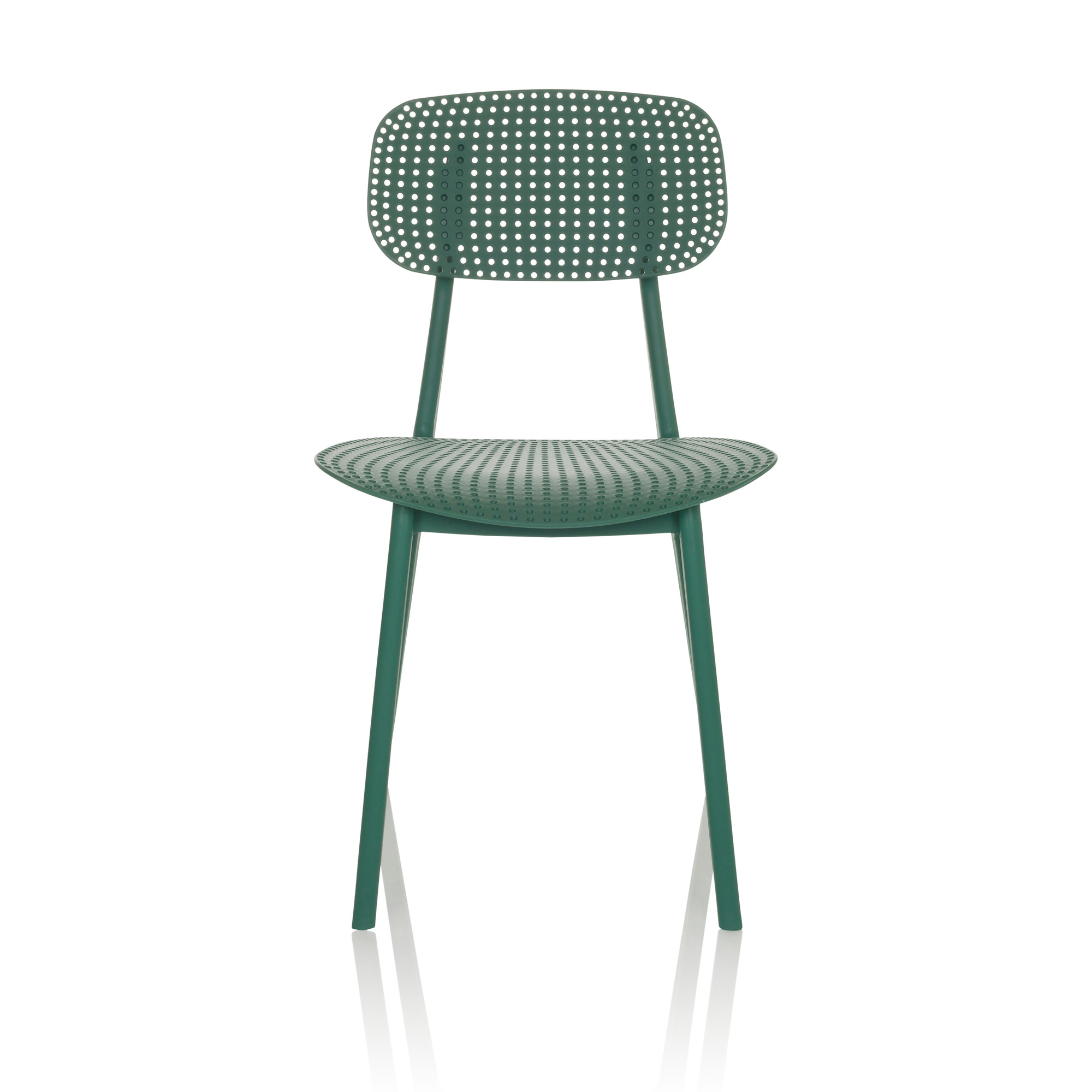 ARTIFO HOL Sedia impilabile plastica verde