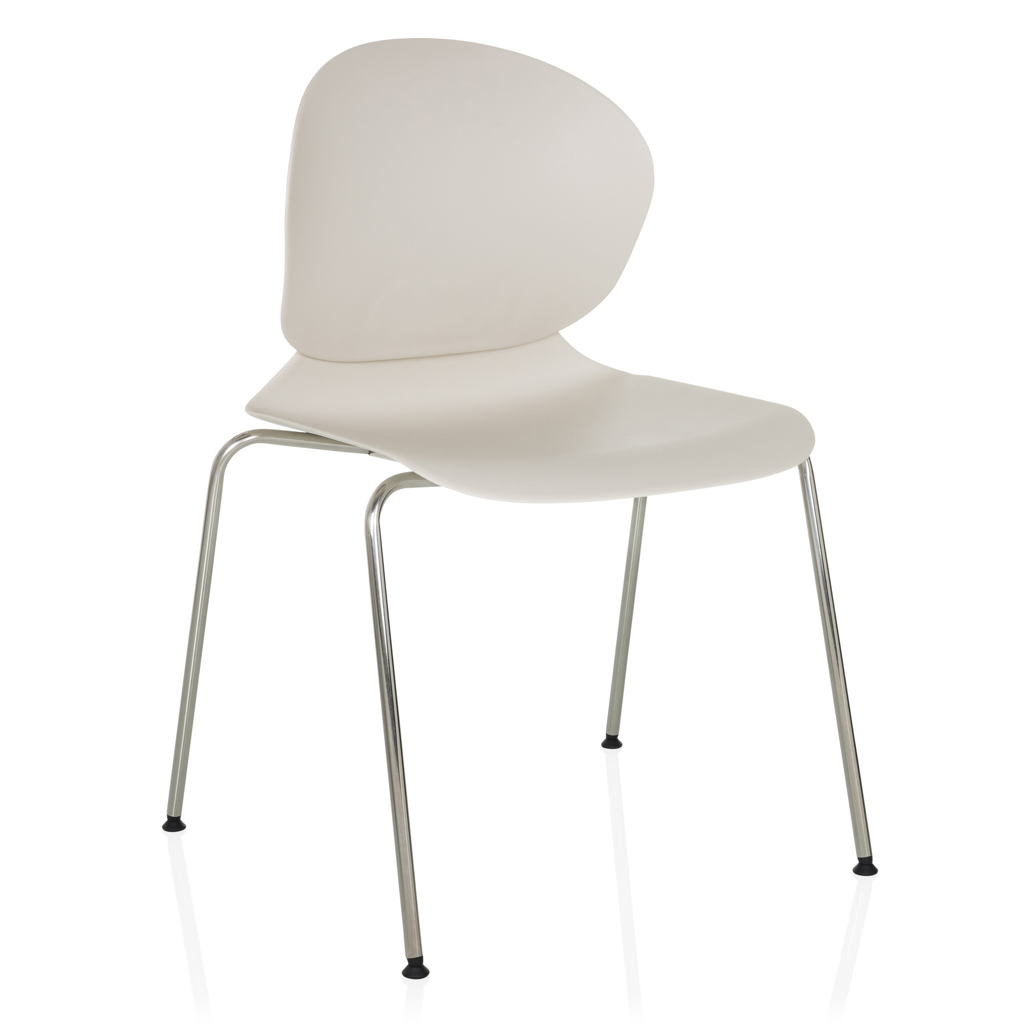 T36 VI Stackable chair plastic White