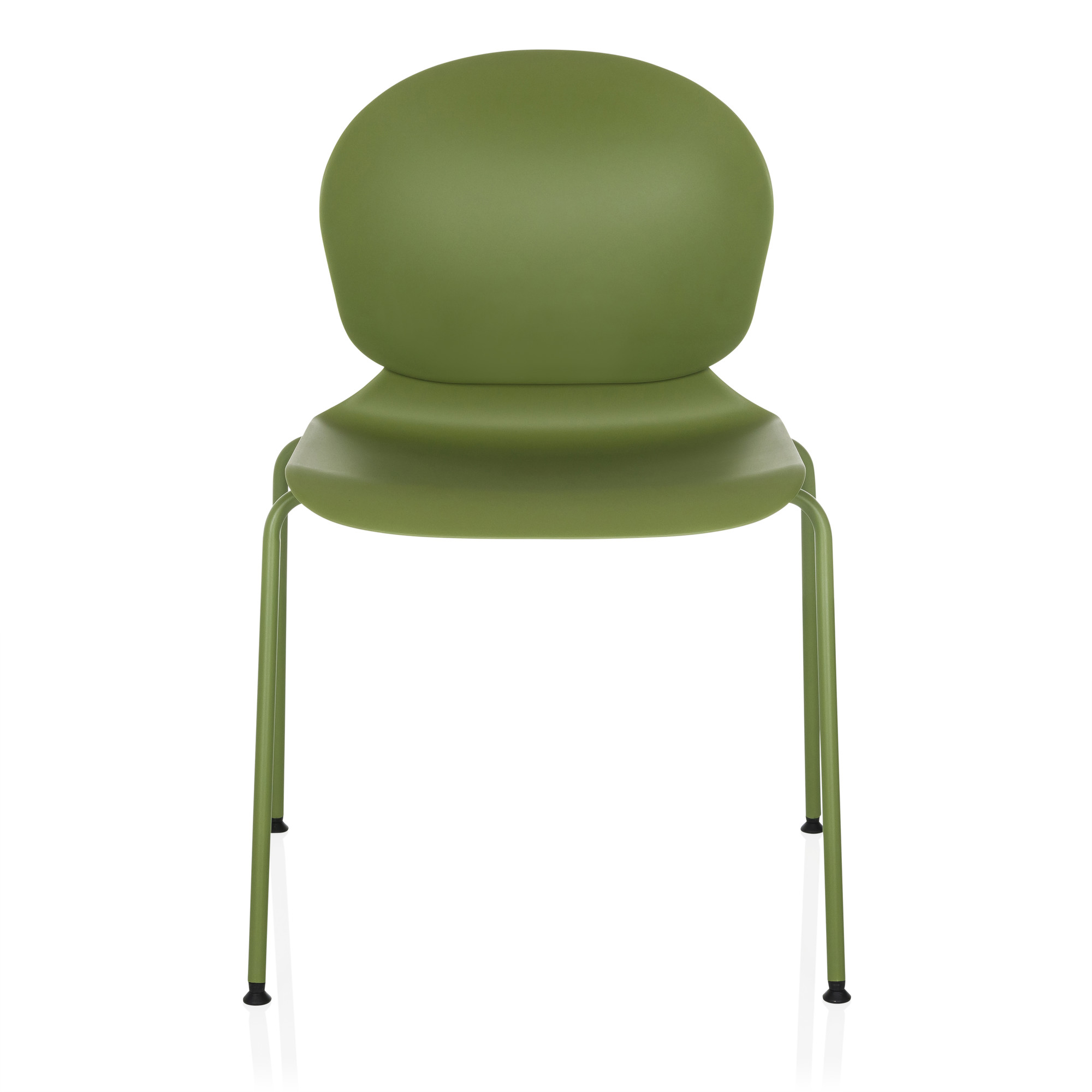 T36 VI Sedia impilabile plastica verde