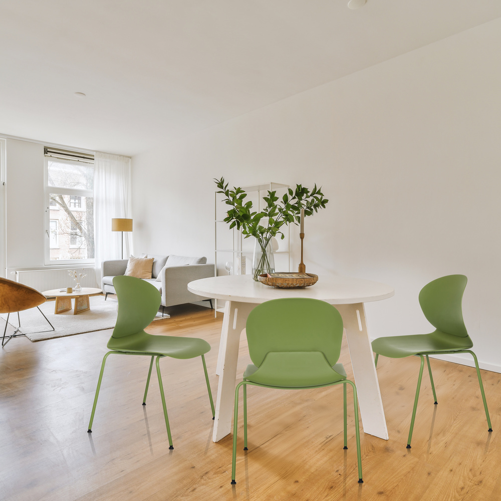 T36 VI Stackable chair Plastic Green