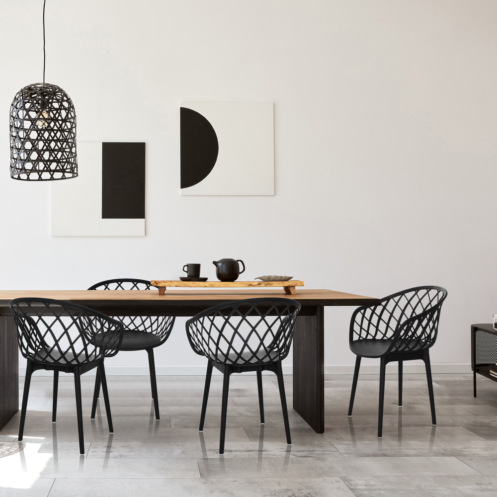 BEGIO B Chair Plastic Black