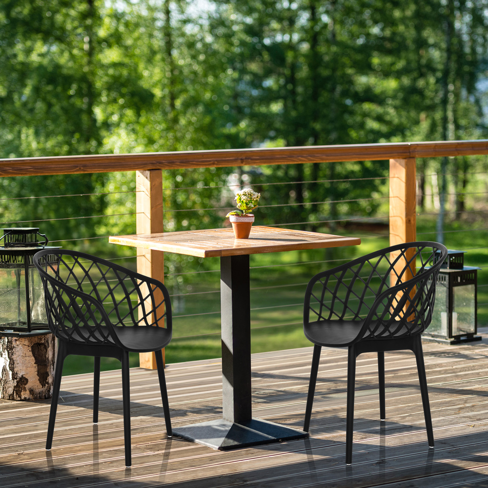 BEGIO B Chair Plastic Black