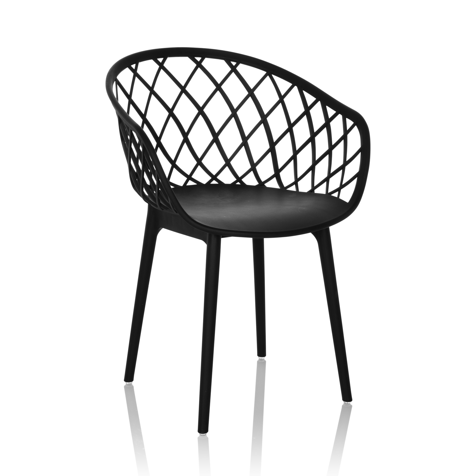 BEGIO B Chair Plastic Black