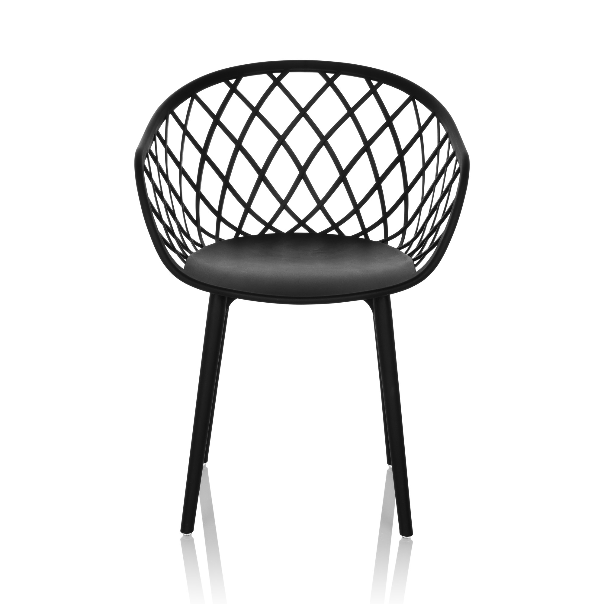 BEGIO B Chair Plastic Black