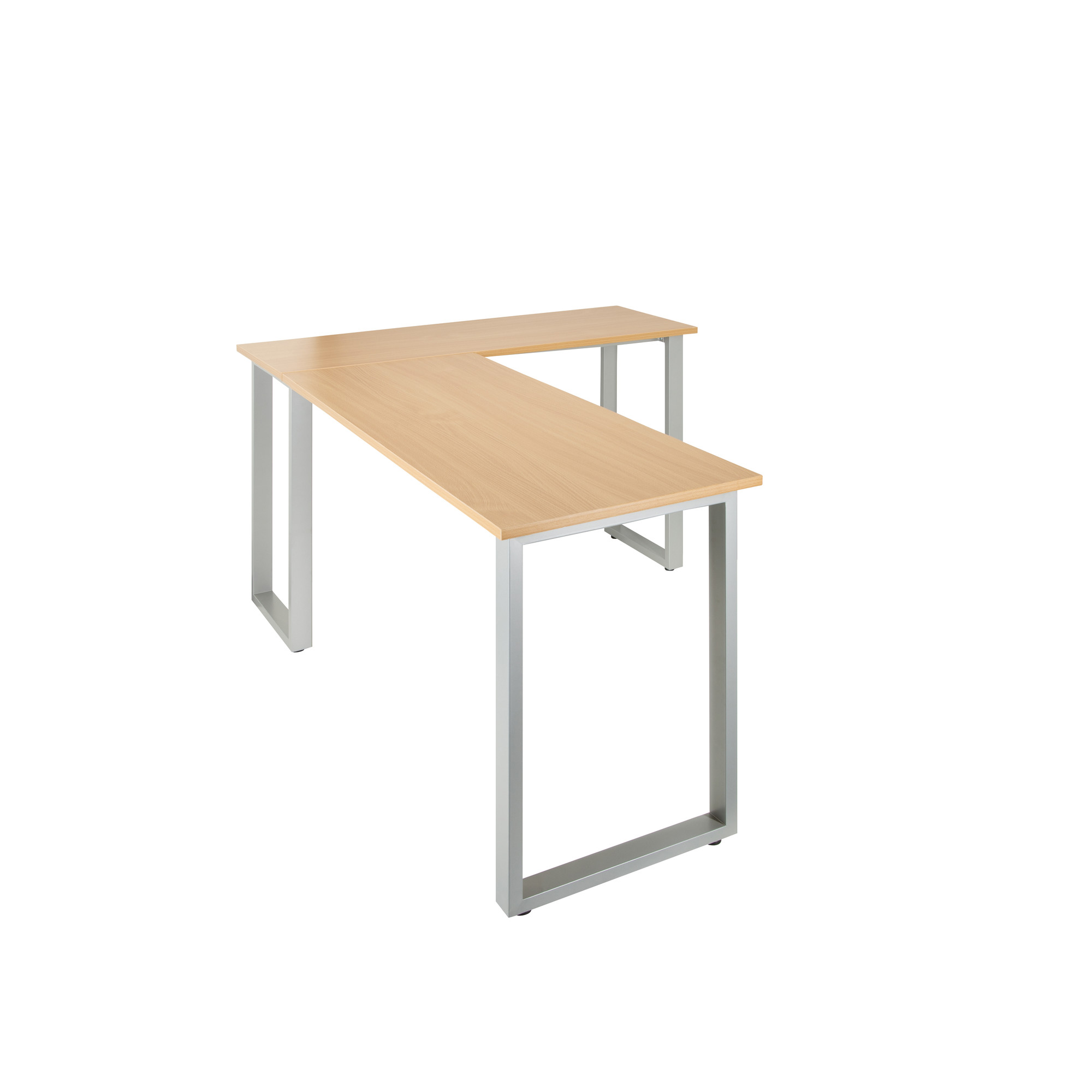 Workspace Basic I Corner desk Wood Natural