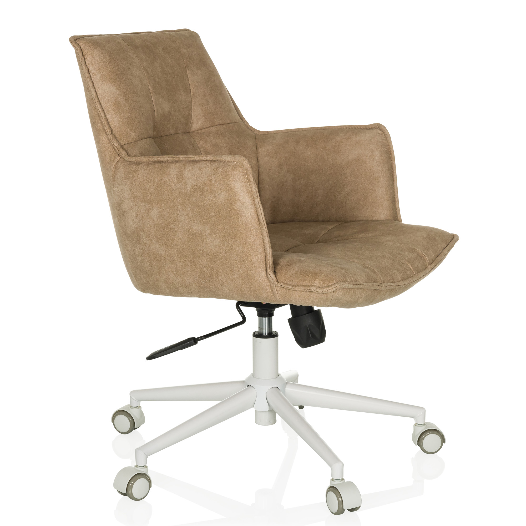 SOLAO LIFE W Office Chair Swivel Fabric Beige