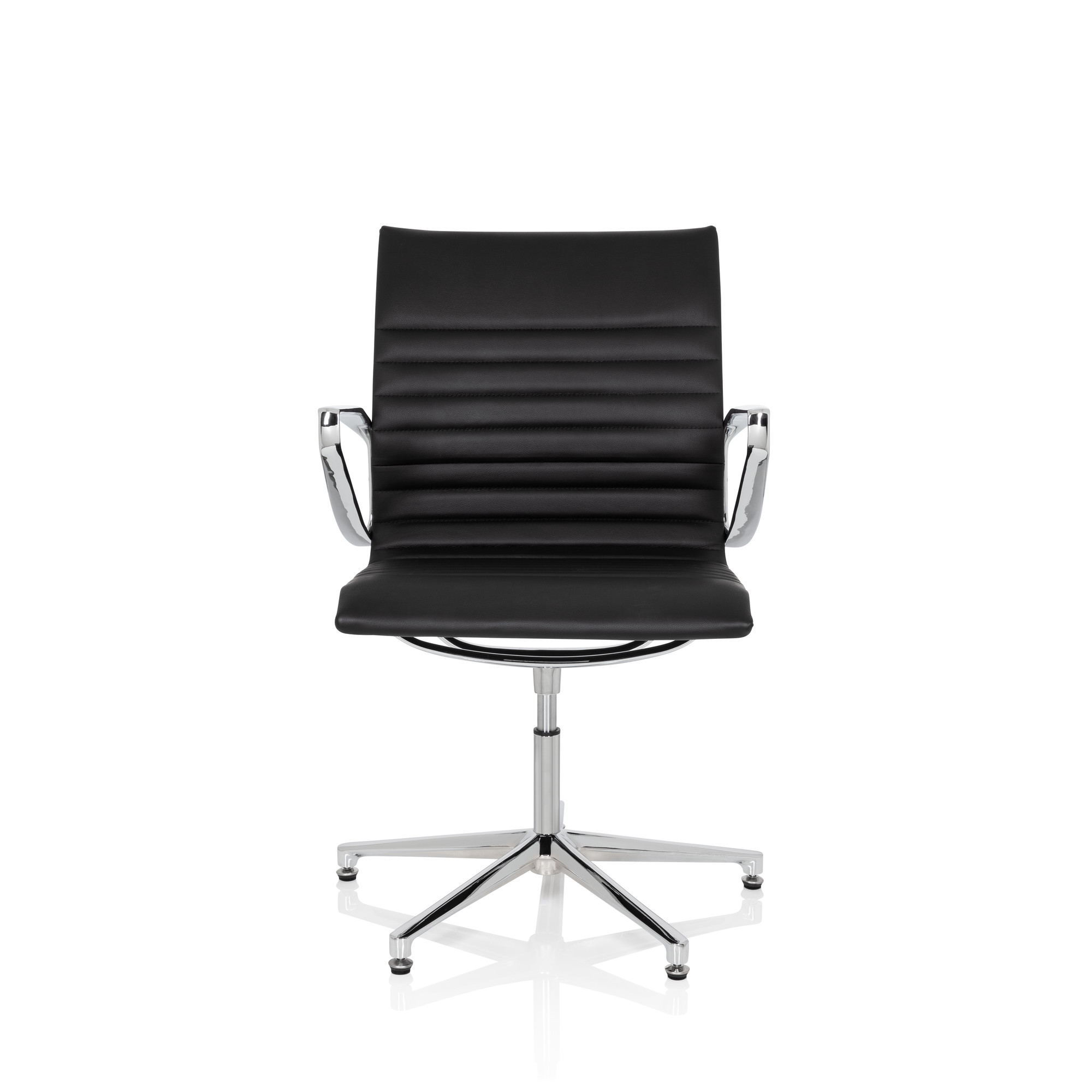 PARIBA V IV  Office chair Swivel Leather Black