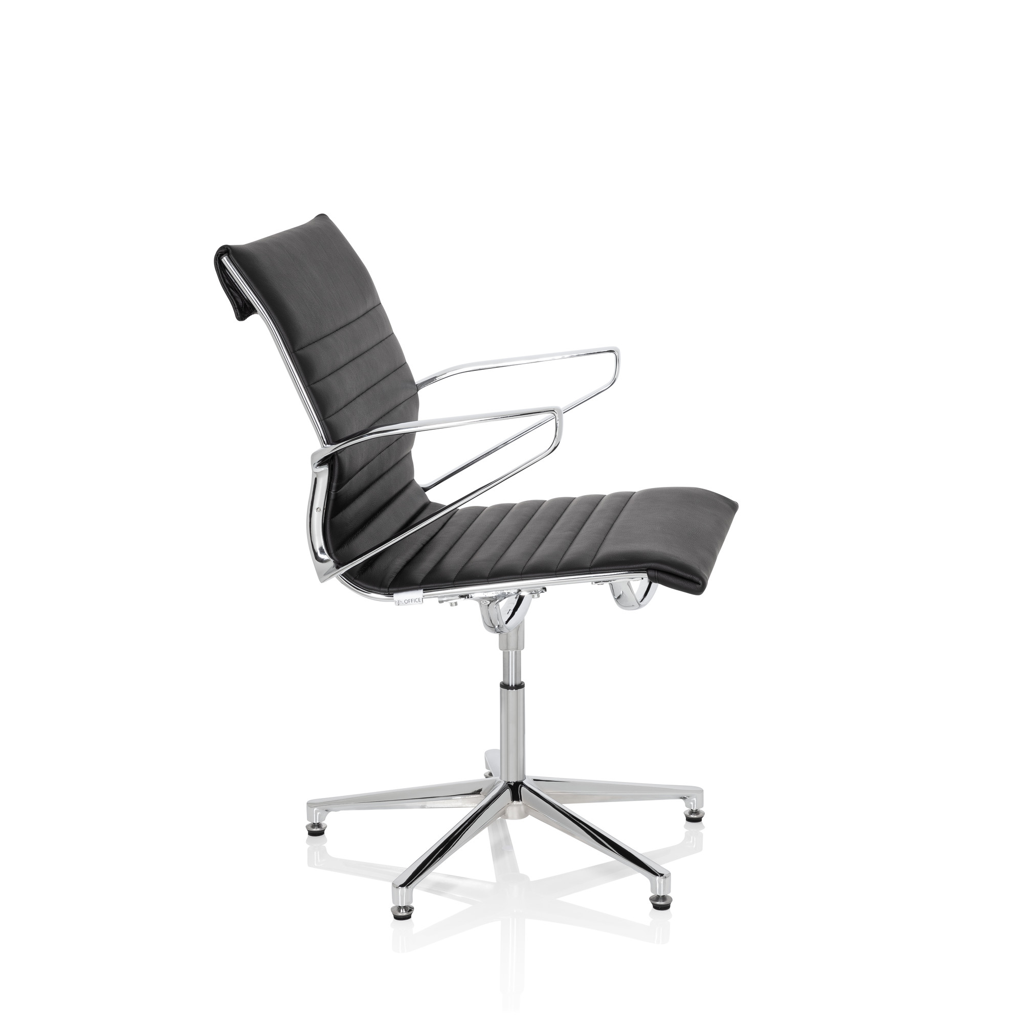 PARIBA V IV  Office chair Swivel Leather Black