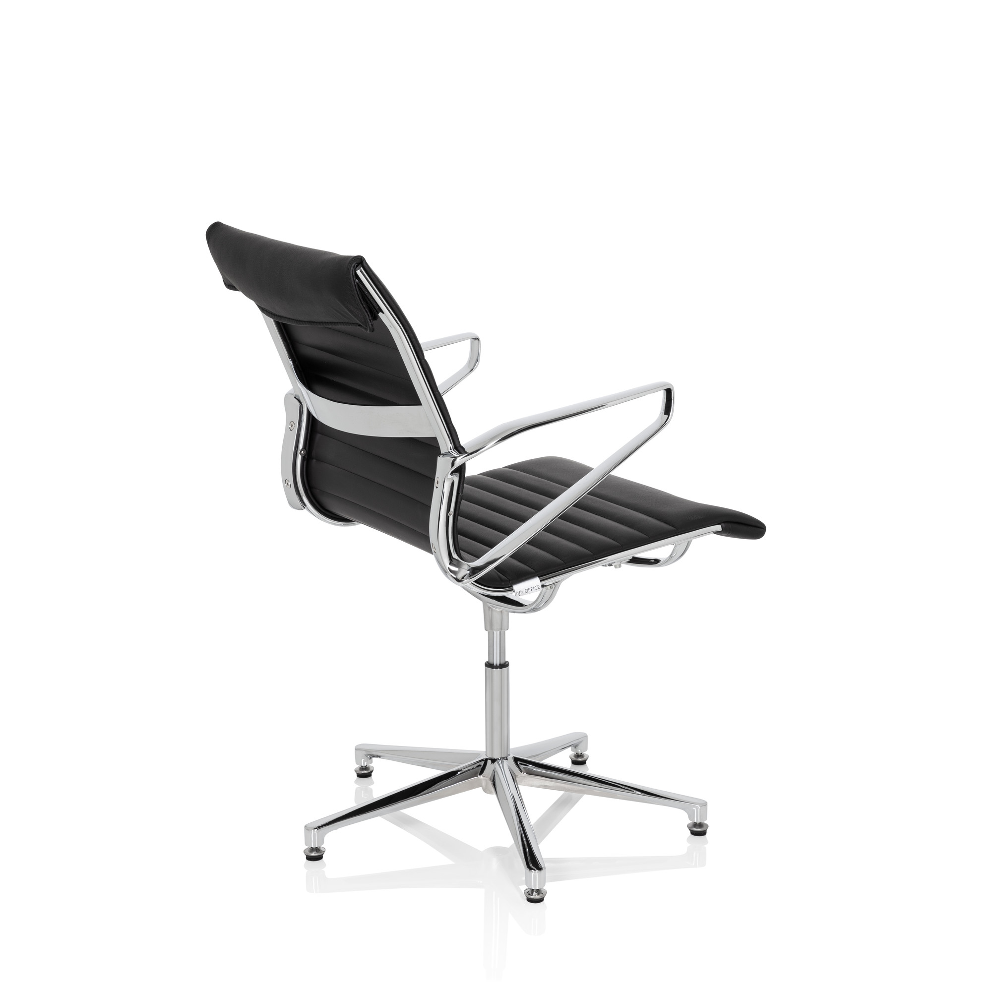 PARIBA V IV  Office chair Swivel Leather Black