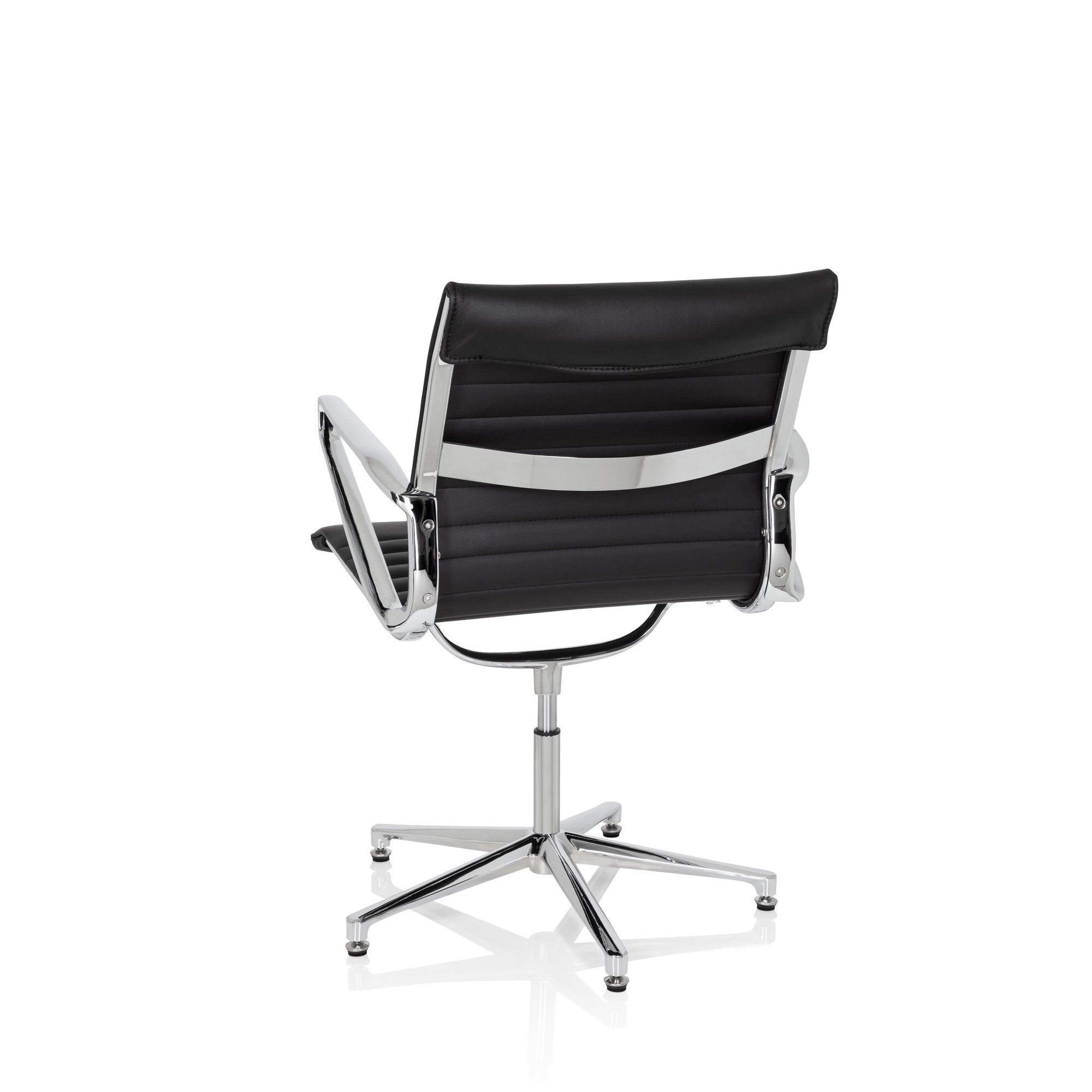 PARIBA V IV  Office chair Swivel Leather Black