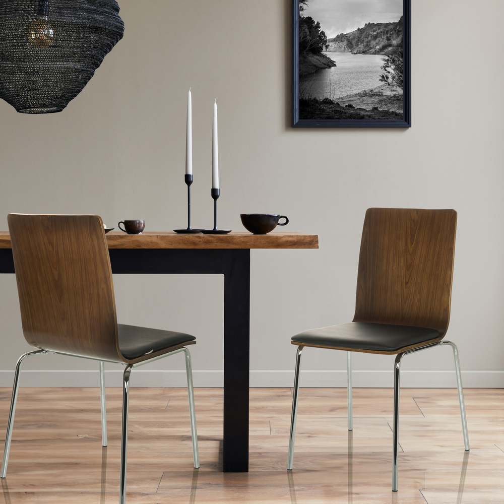 PERIA Chair Wood Walnut