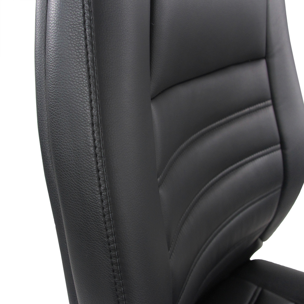 VITORO V Chair Cantilever Faux Leather Black