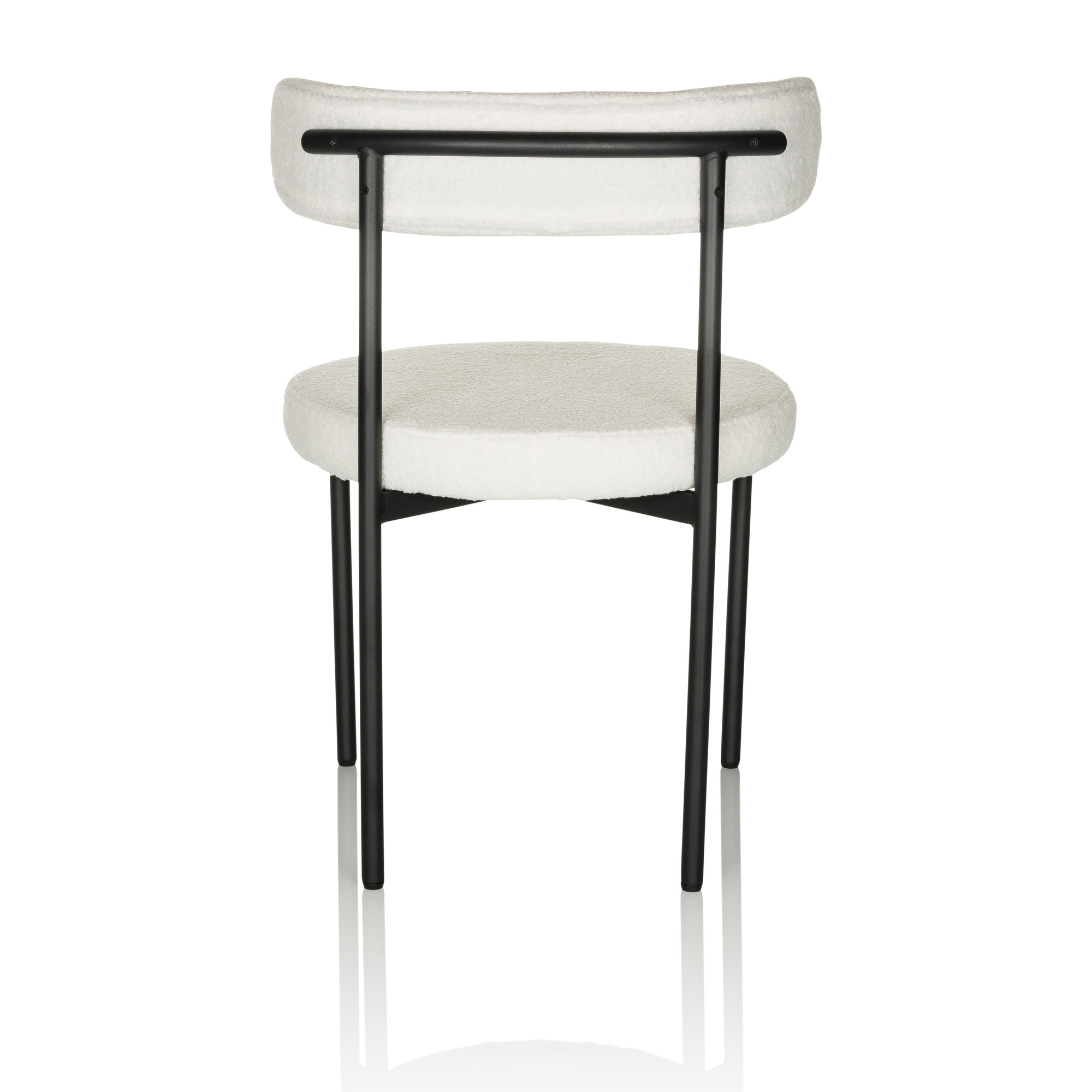 TEDIO Chair Teddy Fabric White