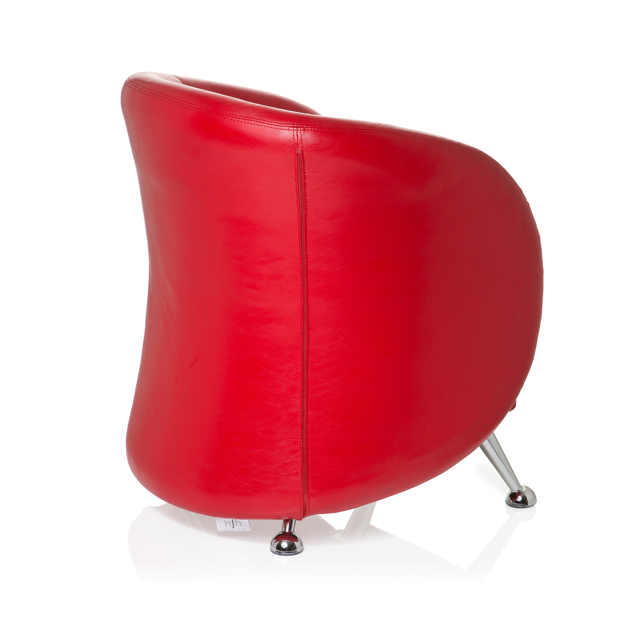 ST. LUCIA Office chair Faux leather Red