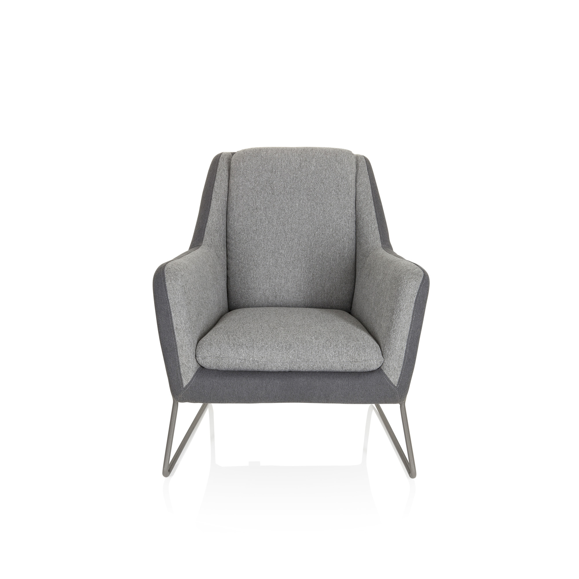 LAGUN armchair fabric grey