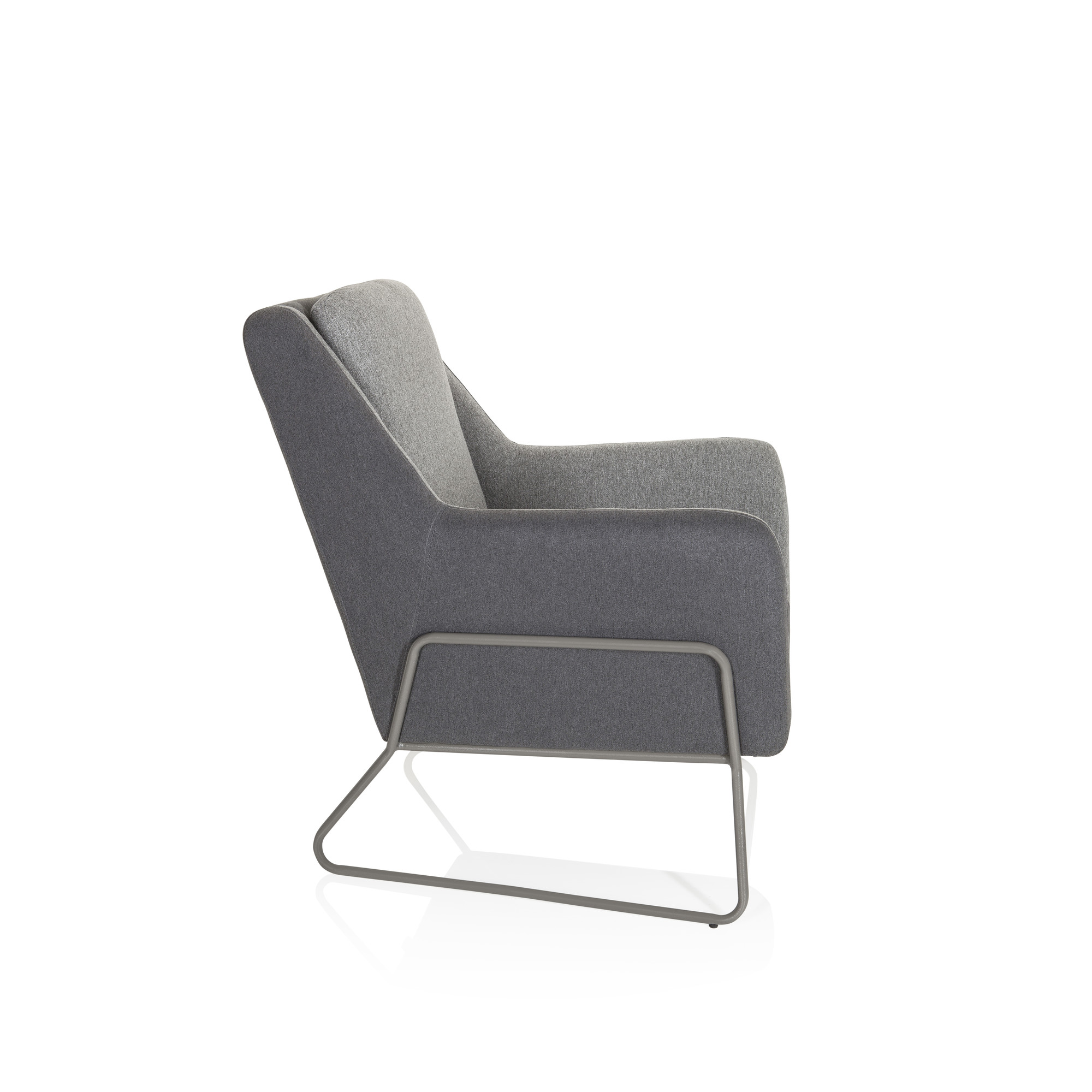 LAGUN armchair fabric grey