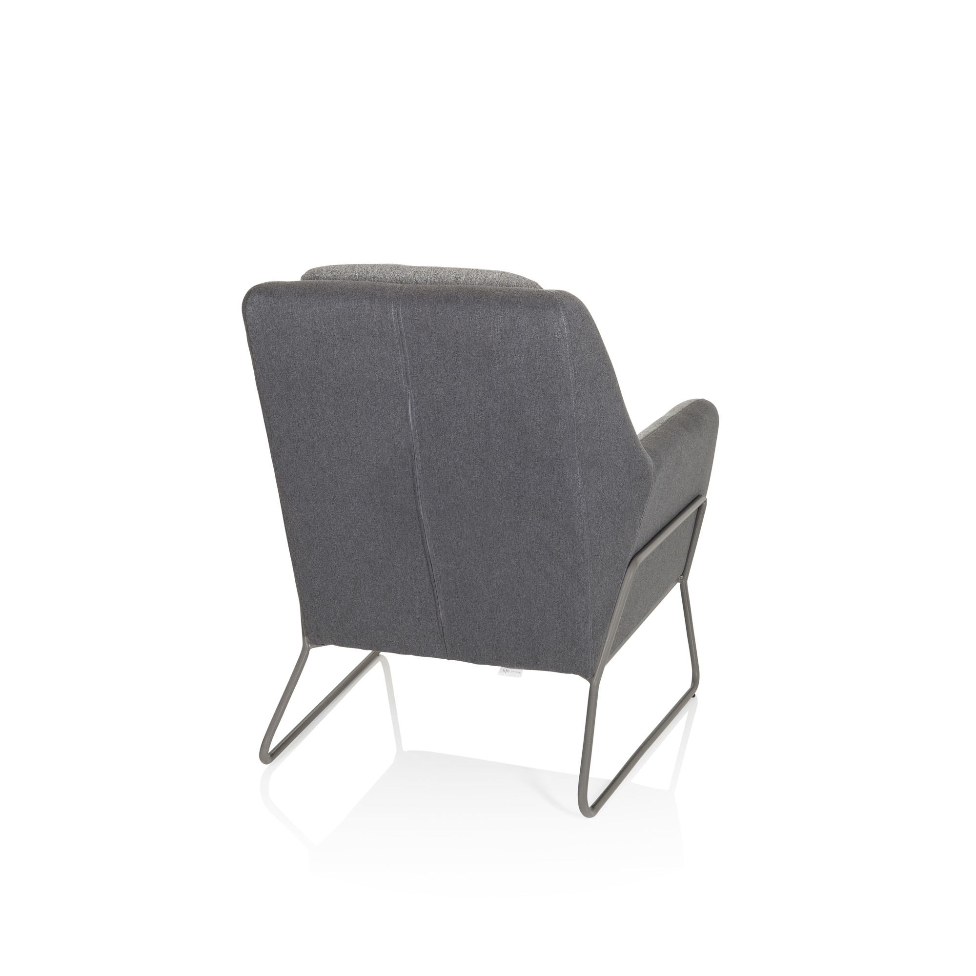 LAGUN armchair fabric grey