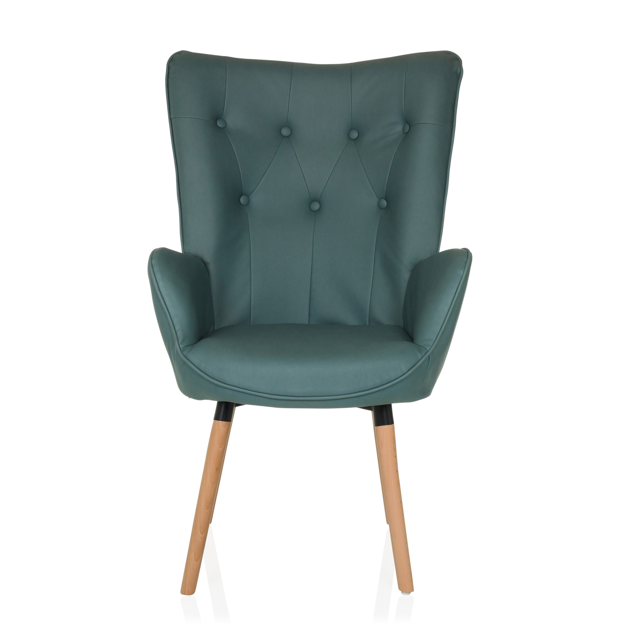 HAVENIO I Armchair Velvet Mint