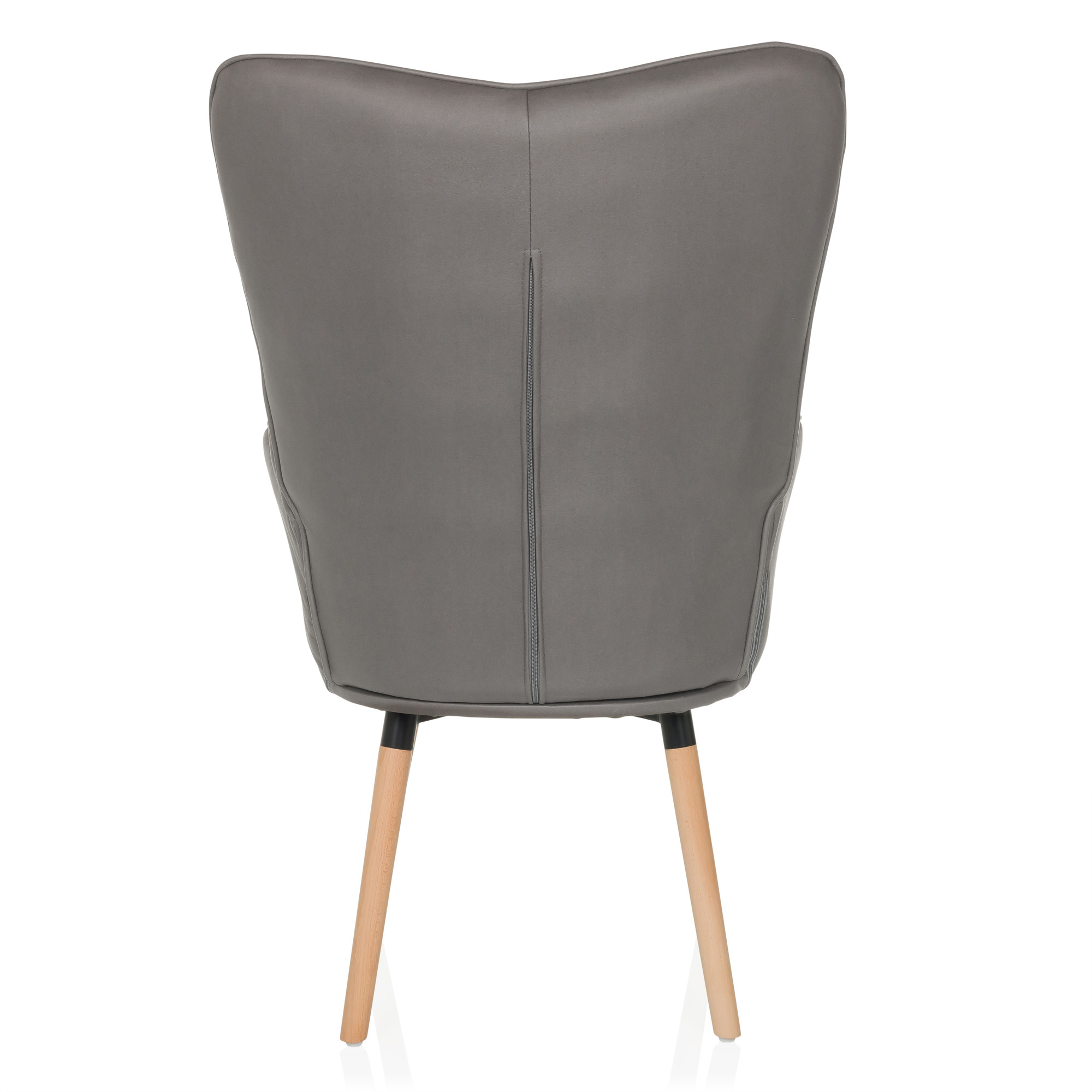 Havenio I Armchair Fabric Velvet Grey