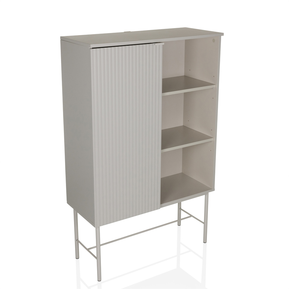 SIO Cabinet Wood Light Grey