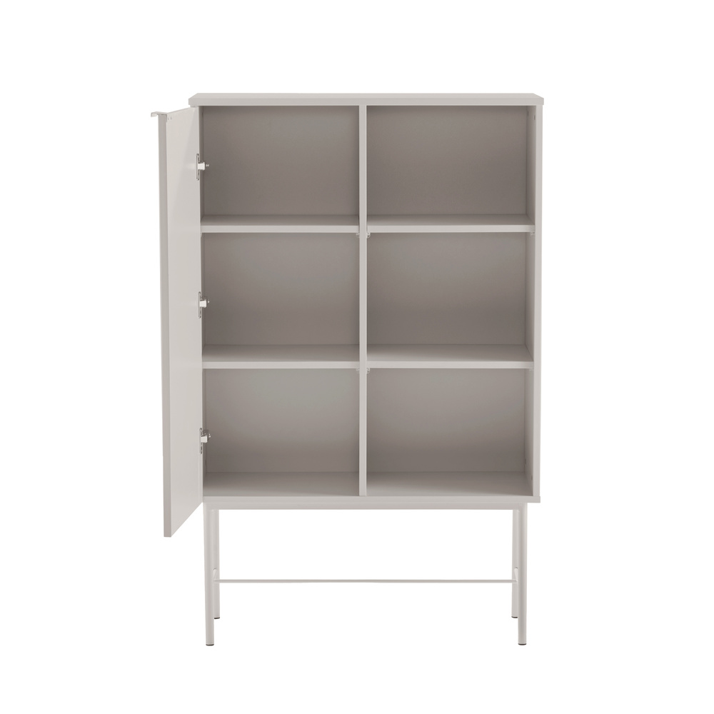 SIO Cabinet Wood Light Grey