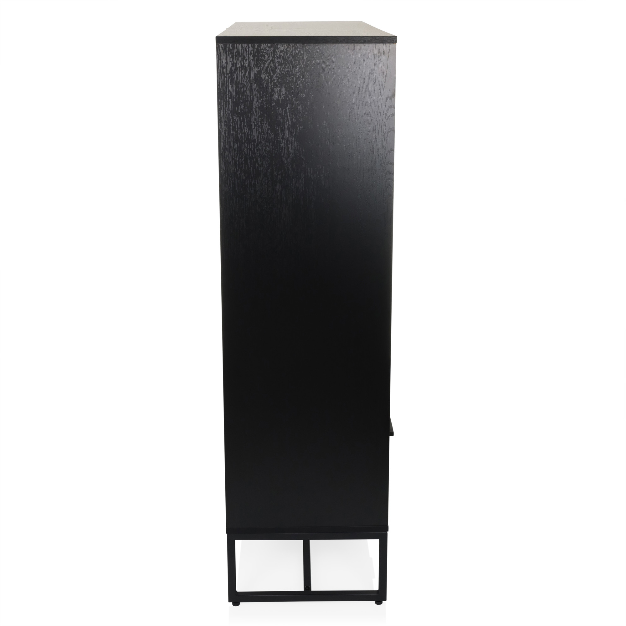 Amio H Cabinet Wood Black