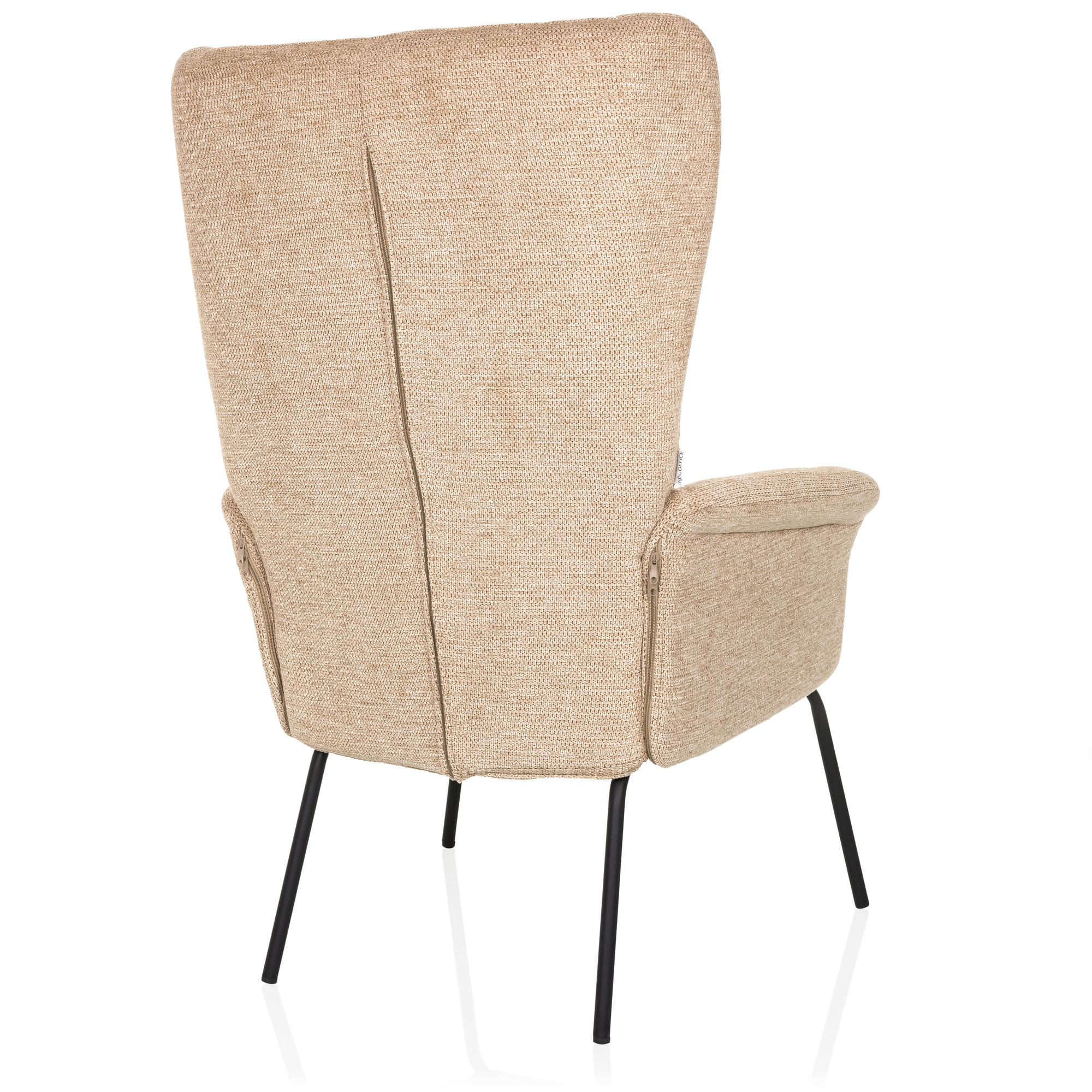 HAVENIO Armchair Fabric Beige