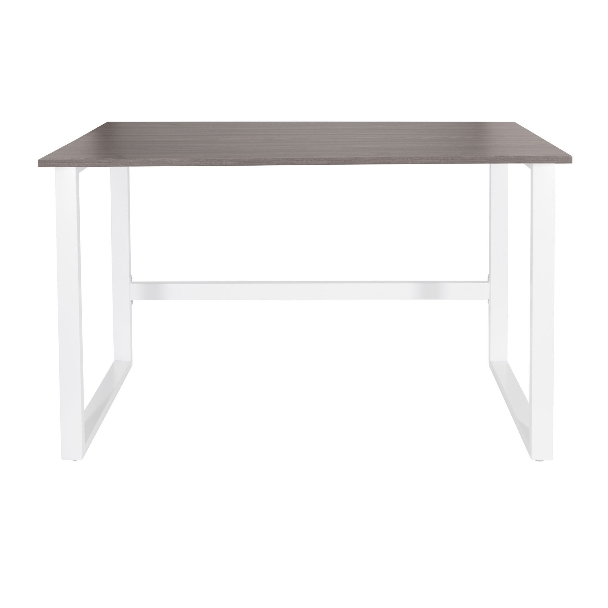 Workspace Light I Desk Wood Steel Gray White